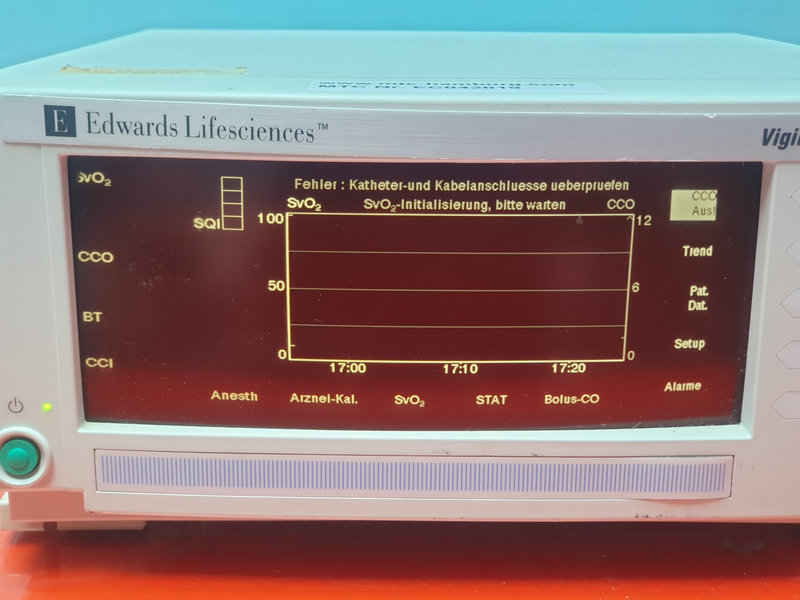 Edwards Lifesciences Vigilance Patientenmonitor