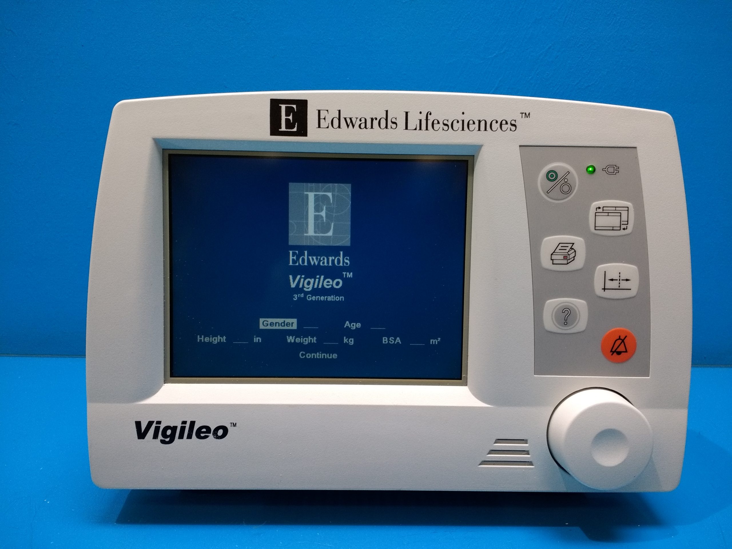 Edwards LifeSciences Vigileo MHM1E Monitor