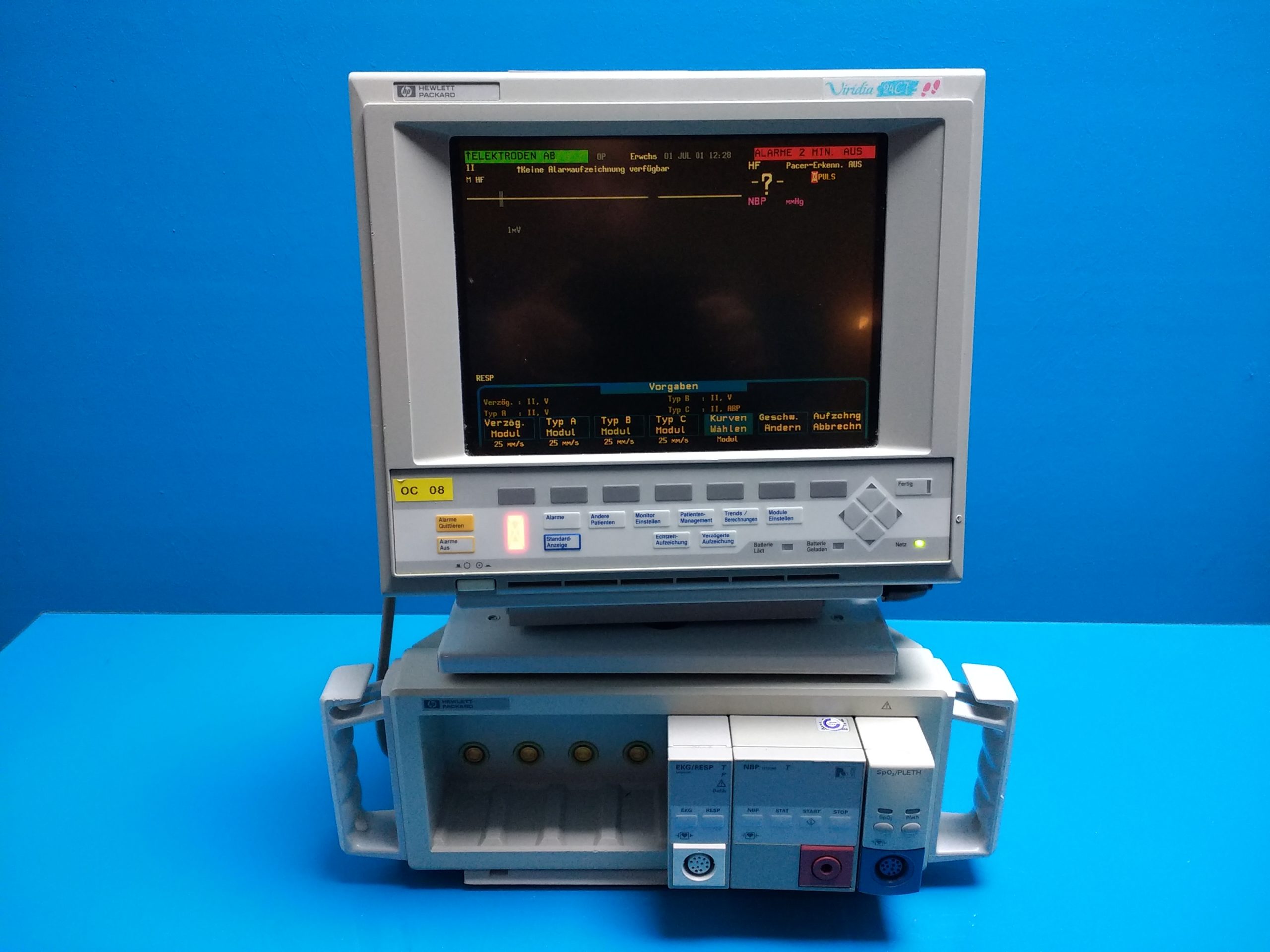 Hewlett Packard Viridia 24CT Patientenmonitor