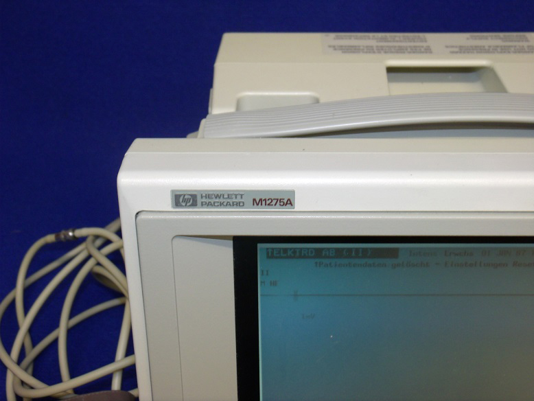 HP M1275A Monitor Überwachungsmonitor mit 03 Module EKG; SPO2 und NBP