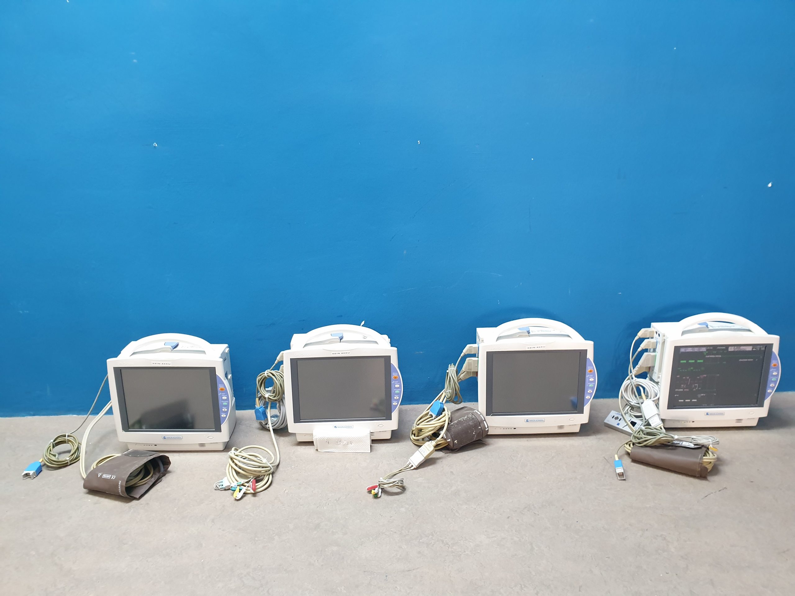 Nihon Kohden BSM-6501K Life Scope Überwachungsmonitor mit Zubehör