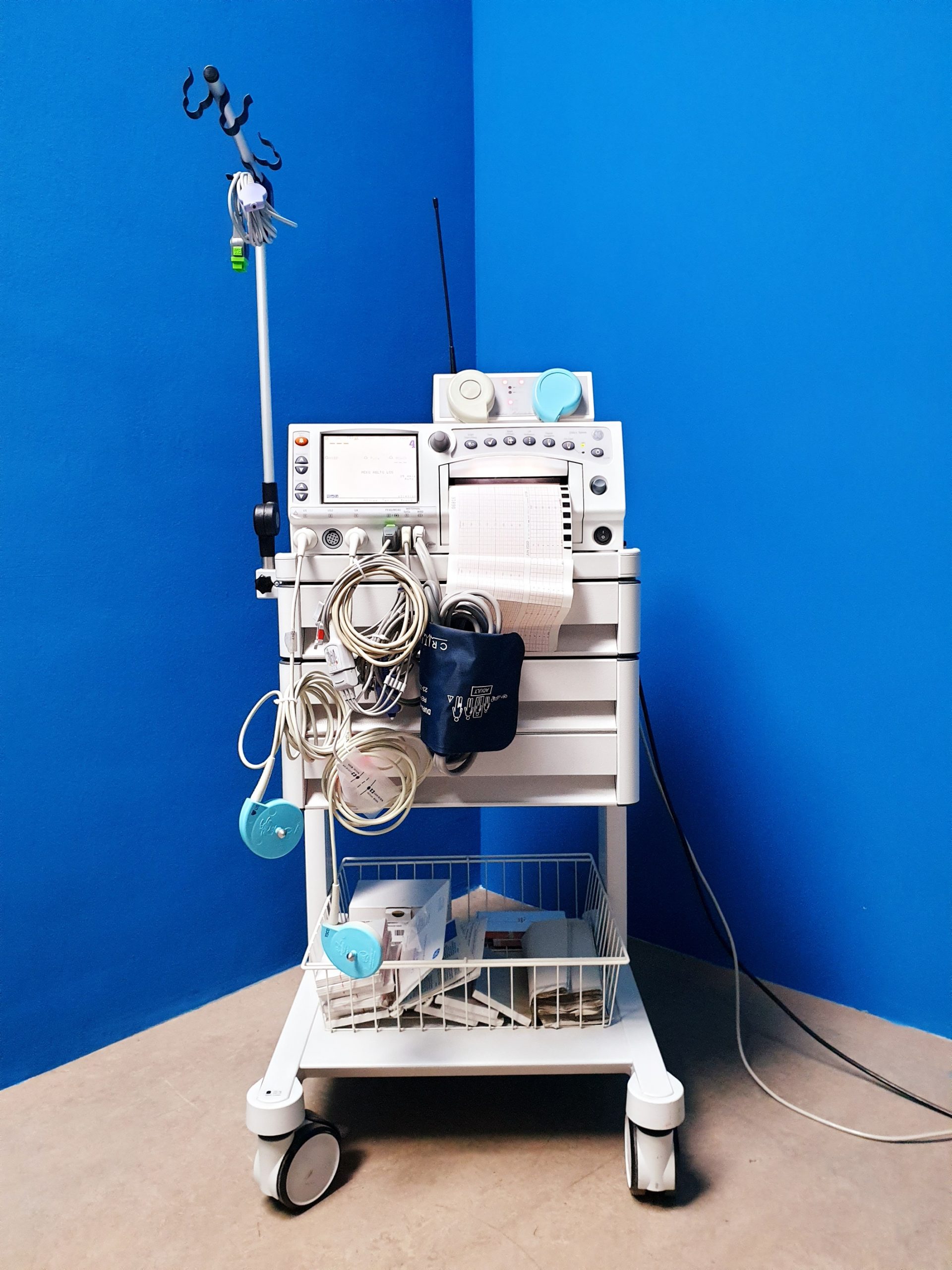 GE Corometrics 250CX Series Fetal // Mutter Monitor + T800E + Zubehör
