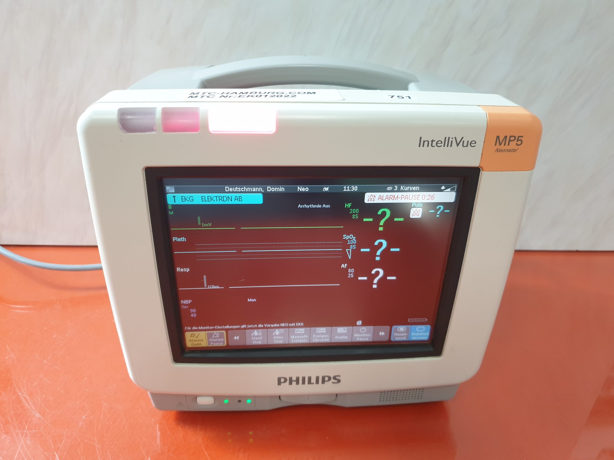 Philips IntelliVue MP5 // MP 5 Neonatal Patientenmonitor – Überwachungsmonitor
