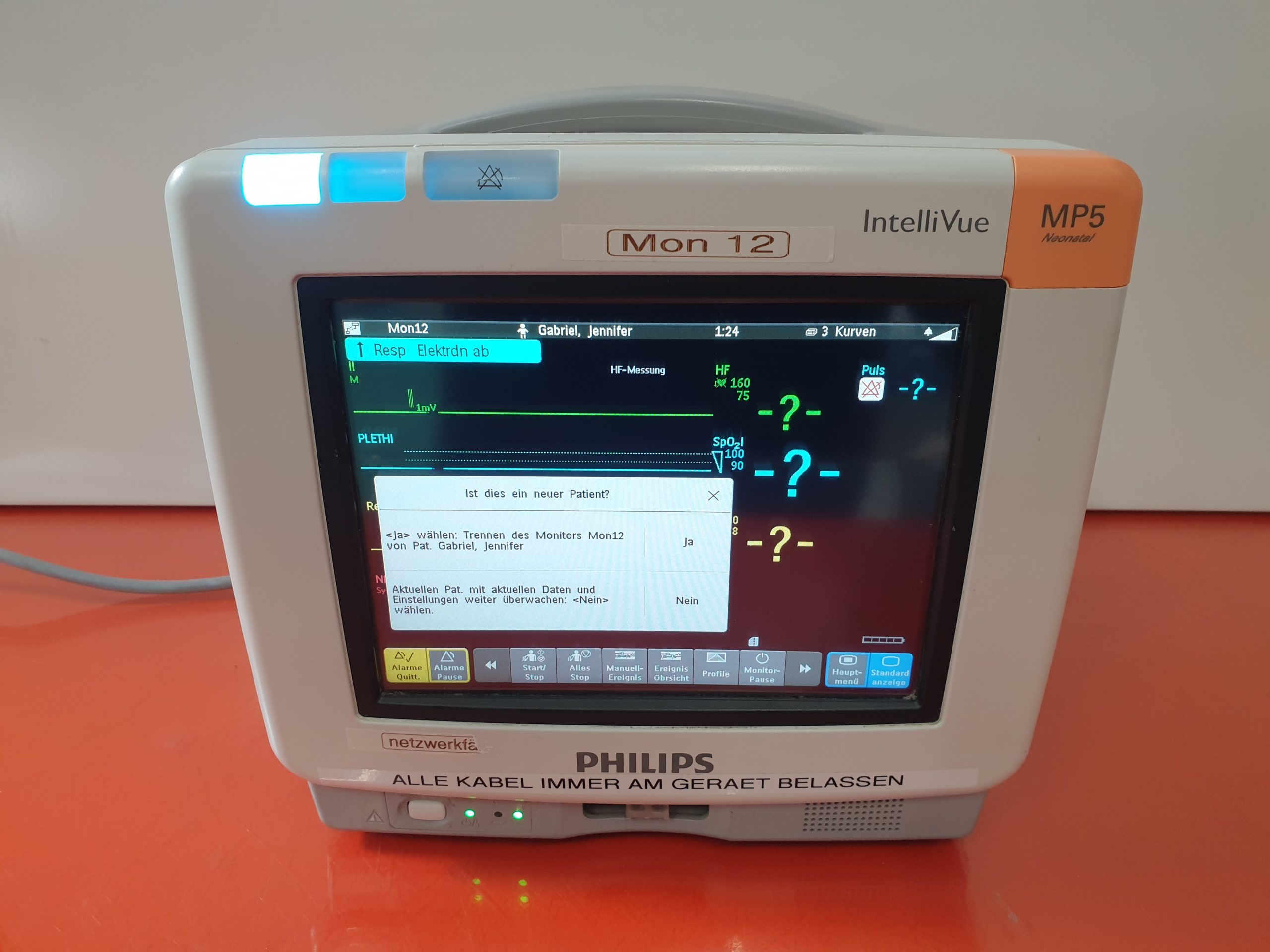 Philips IntelliVue MP5 // MP 5 Patientenmonitor – Überwachungsmonitor