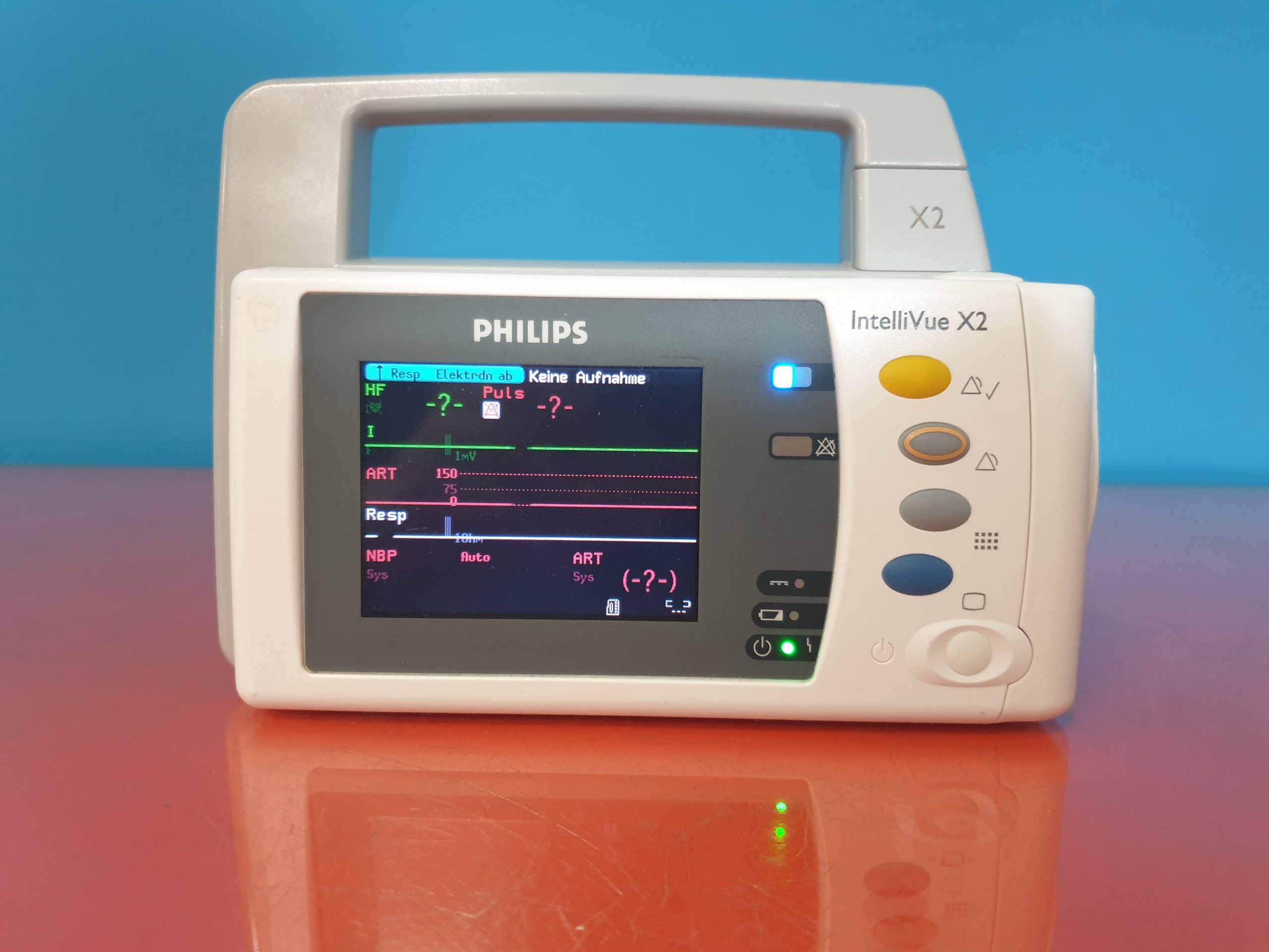 Philips IntelliVue X2 M3002A Patient Monitor Überwachungsmonitor mit Kabel