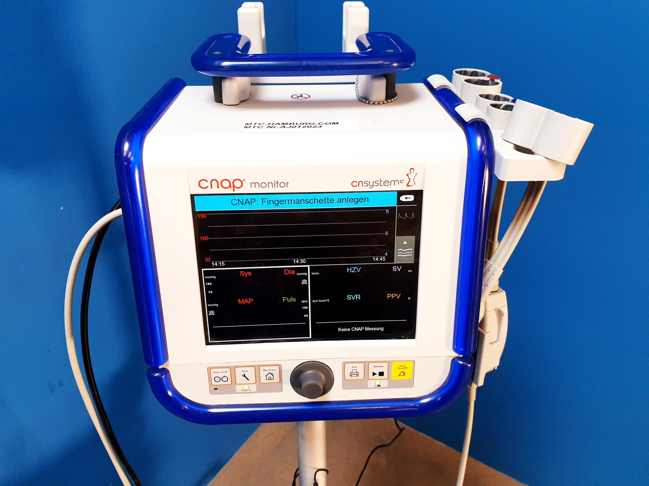 CNSystems CNAP Monitor 500 by CNSystems Continuous Noninvasive Blood Pressure Monitoring DOM 2015