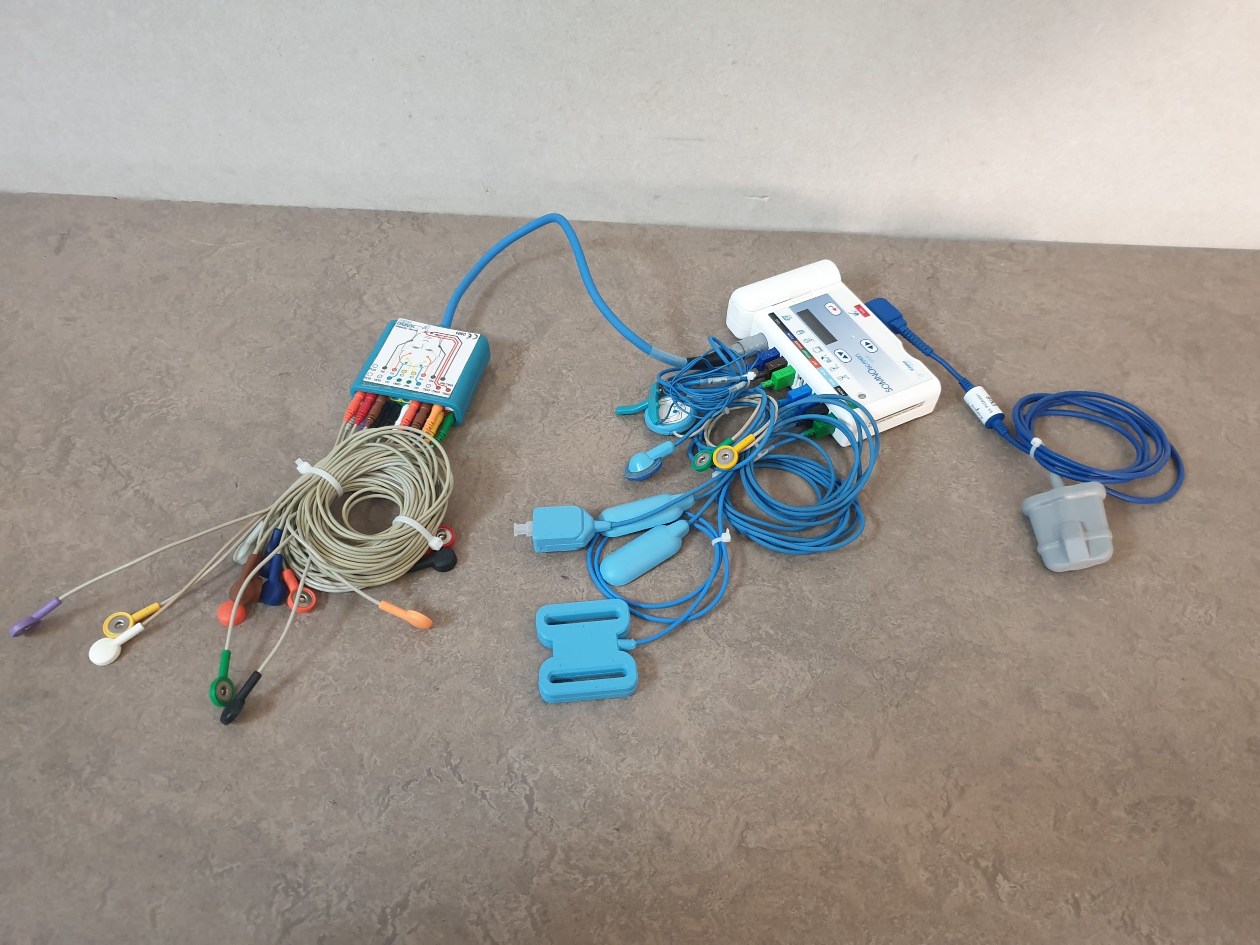 Somno Medics SOMNOscreen Plus PSG Polysomnographic System + Zubehör. ….