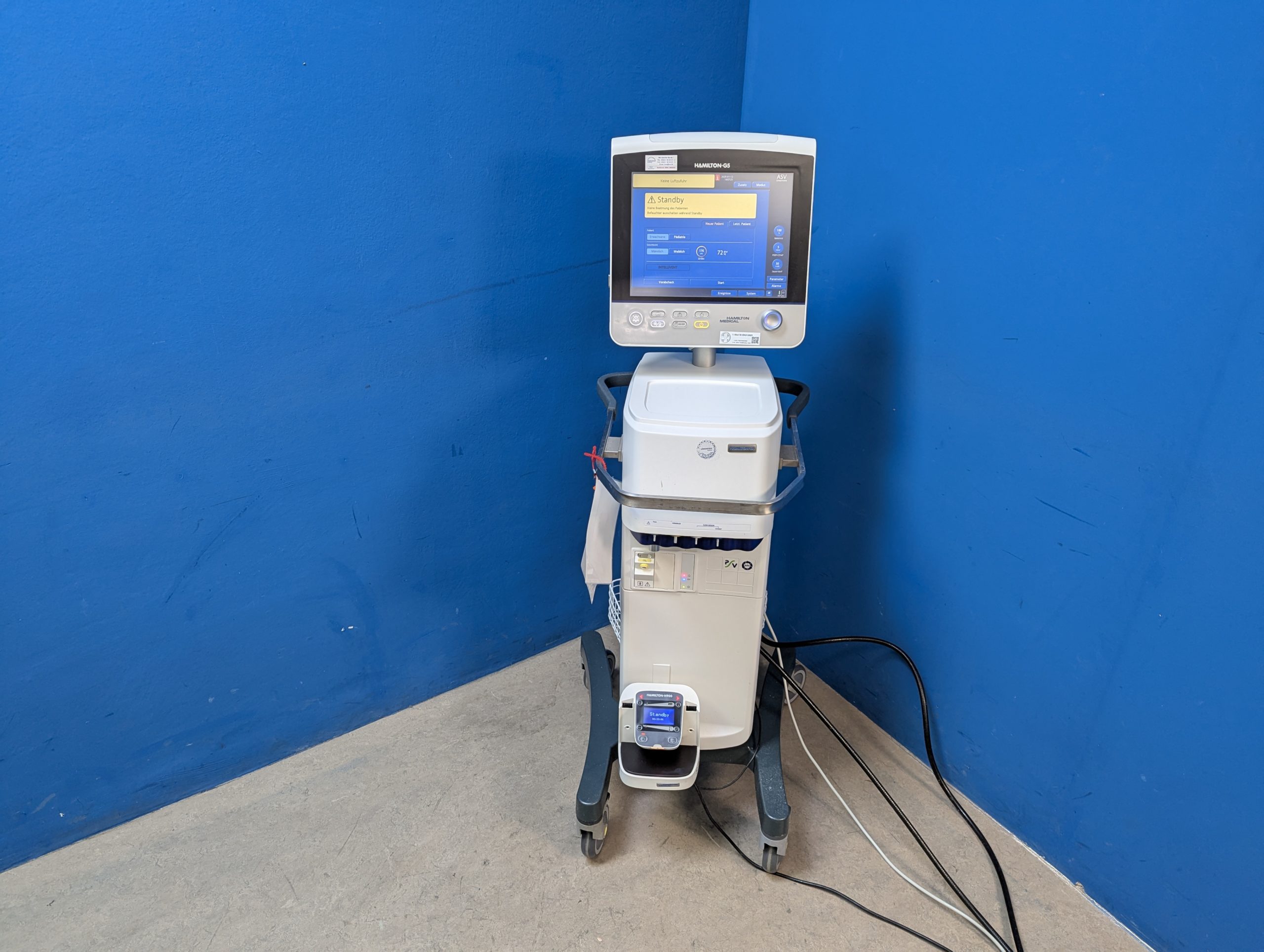 HAMILTON‑G5 G 5 + H-900 + CO2 MESSUNG – DOM 2011