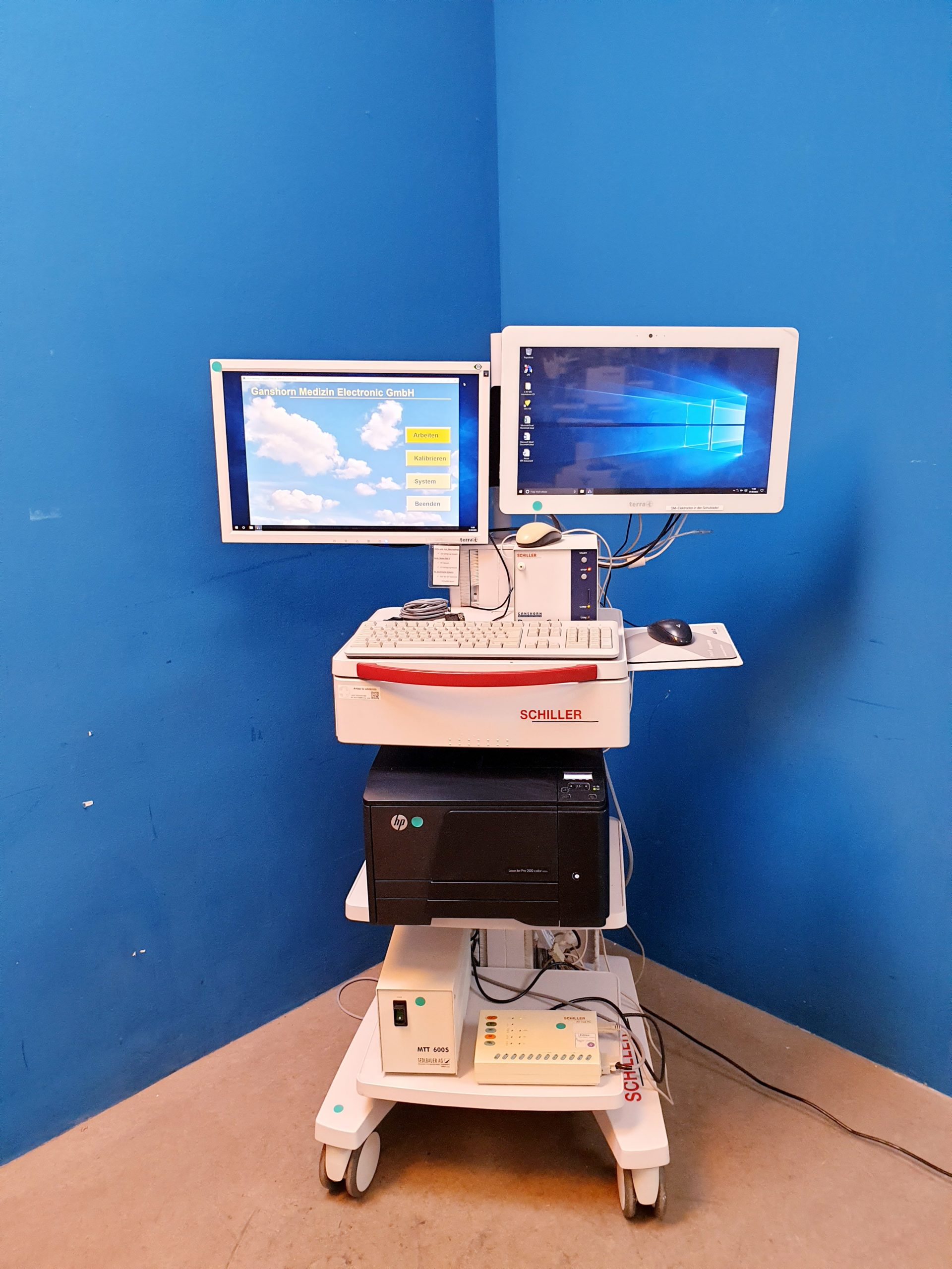 Ganshorn Schiller PowerCube AT-104 PC Ergospirometrie Einheit