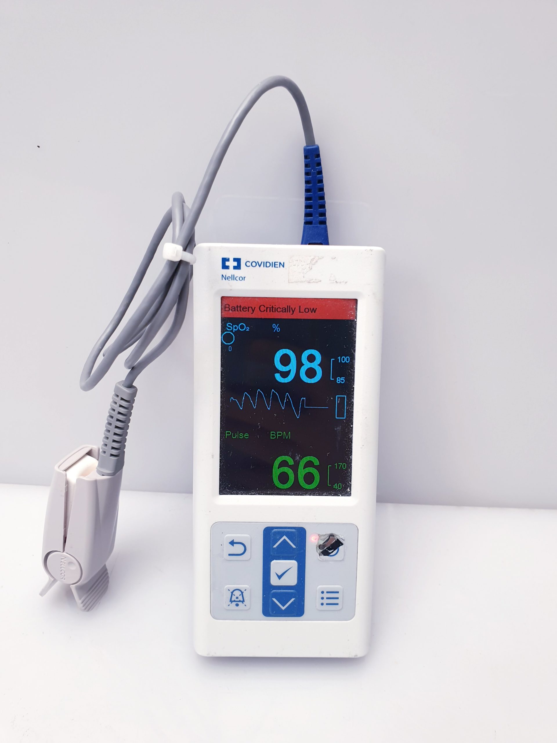 Covidien Nellcor SpO2 – als defekt