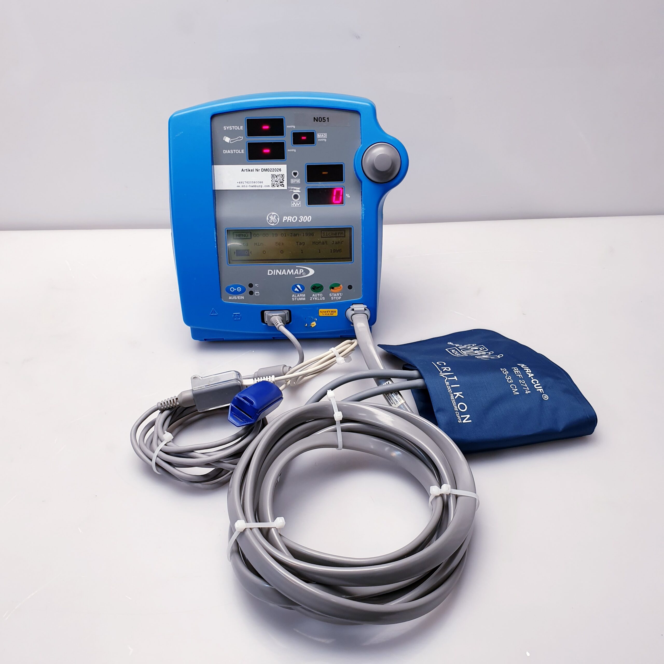 GE Healthcare DINAMAP ProCare 300 Vitalfunktionen überwachungsmonitor