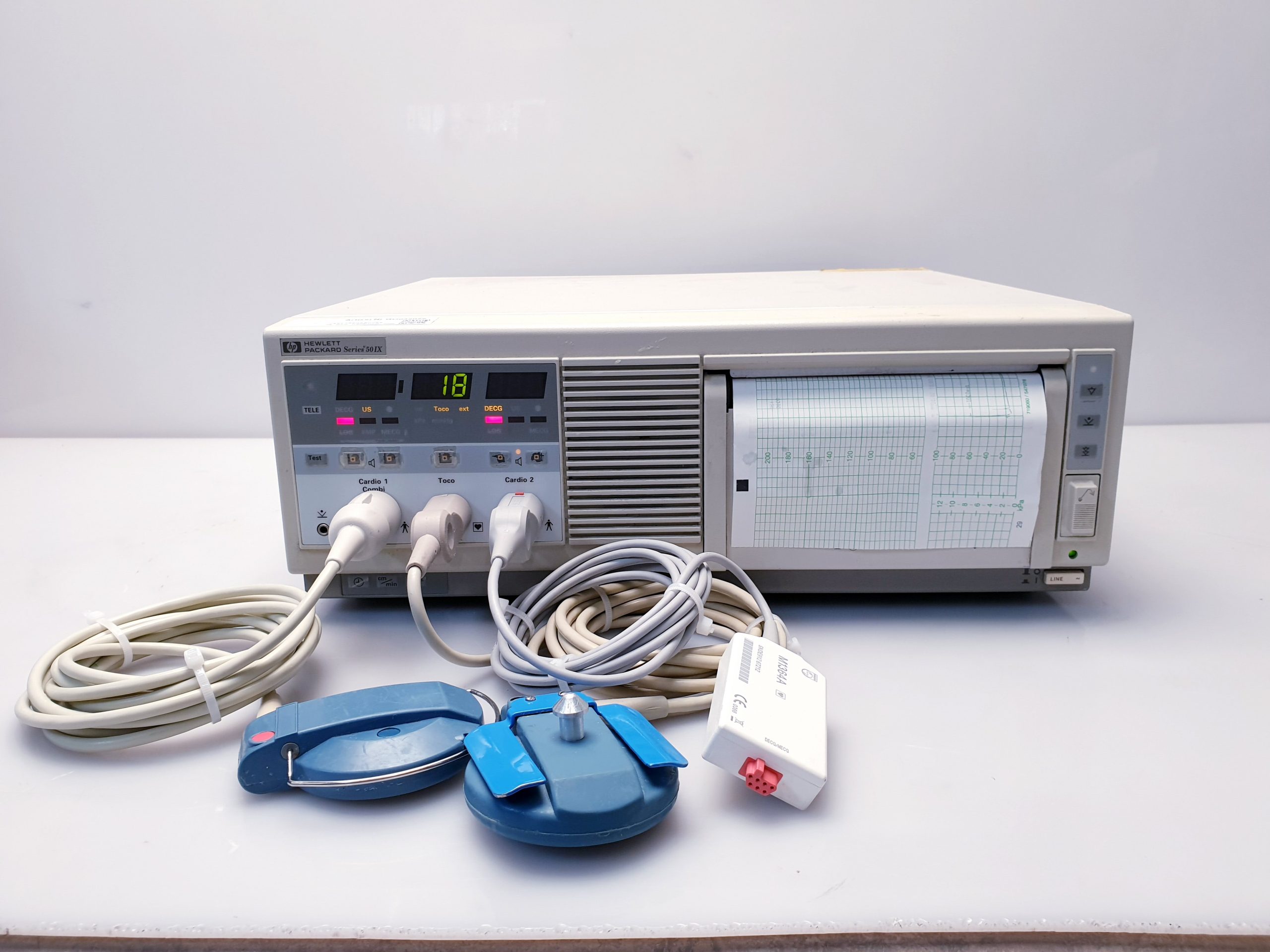 Philips Series 50XM – Fetal Monitor – mit Toco und US Sonden