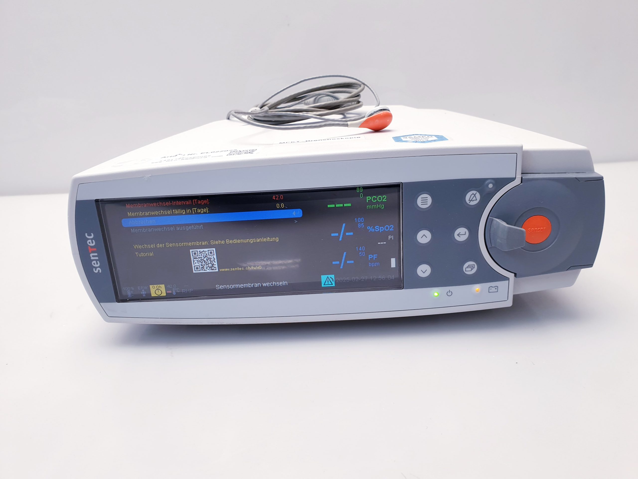 Sentec SDM CO2 Monitor mit Sensor
