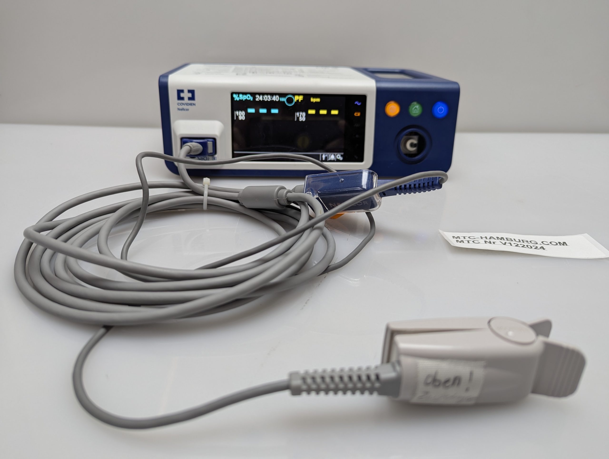 Nellcor Coviden 100005941 SpO2 – Drehknopf feht!
