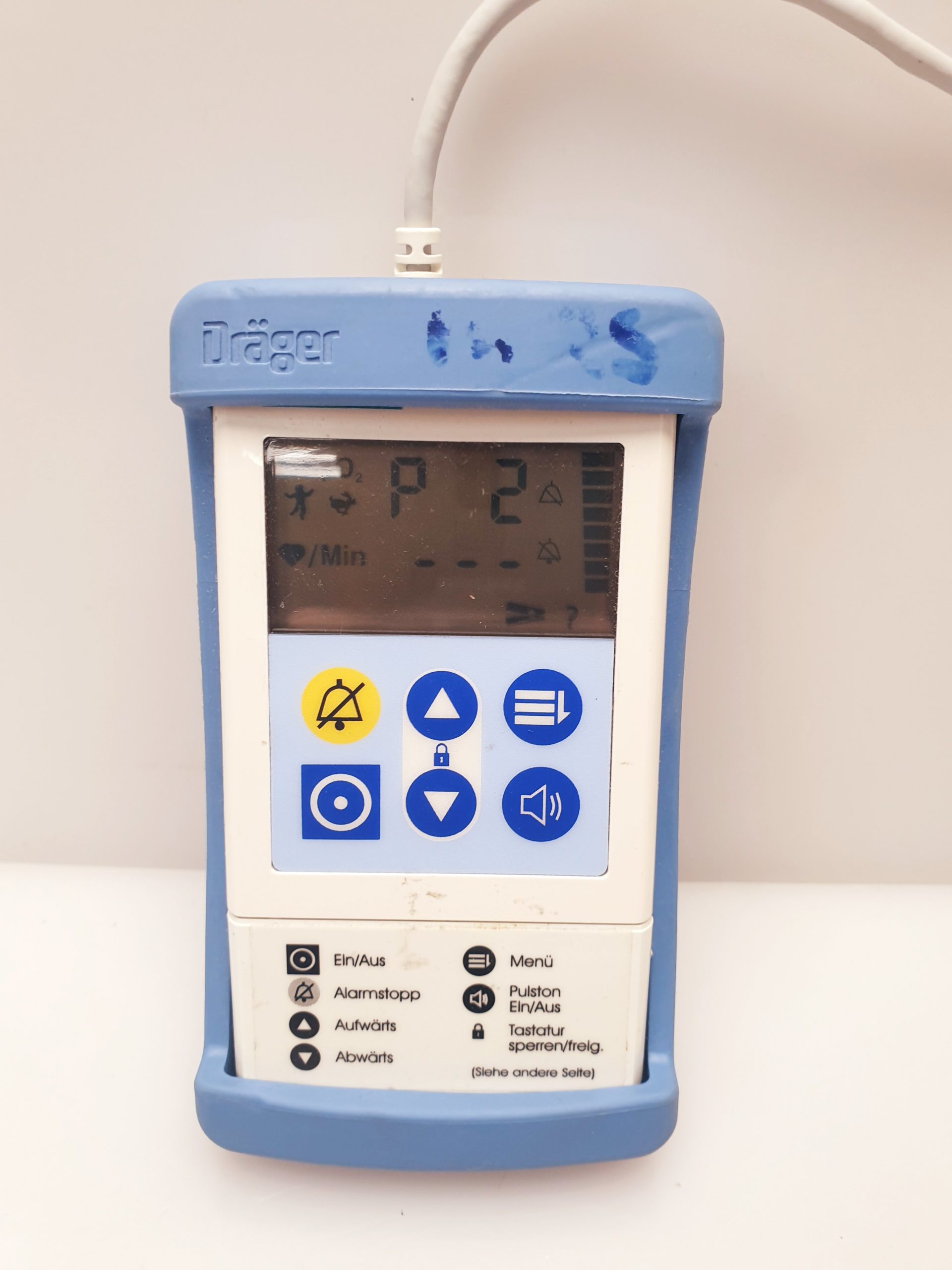 Siemens E554U MicrO2 tragbares Pulsoximeter Pulsoxymeter