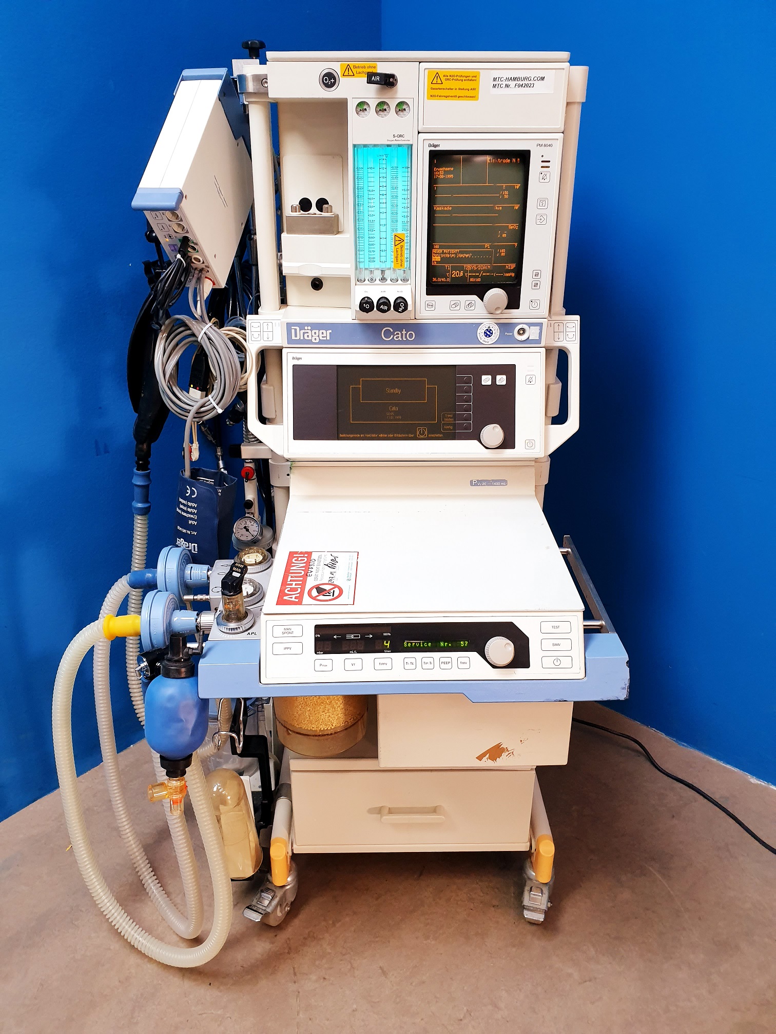 Draeger – Dräger Cato + PM 8040 + PB8800 Modul