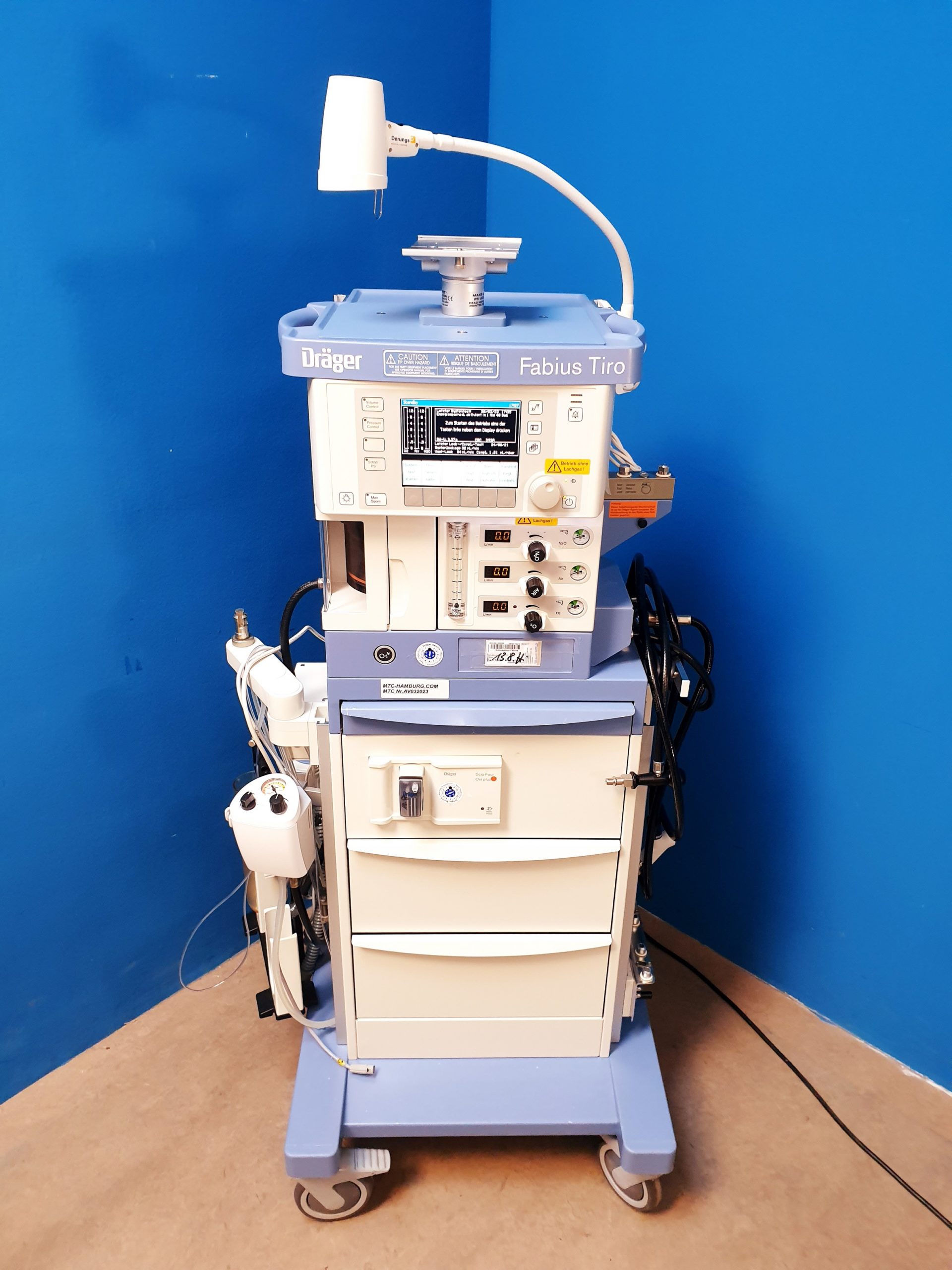 Dräger // Draeger Fabius Tiro SW. 3.37a mit Scio Four Oxi plus Geprüft –