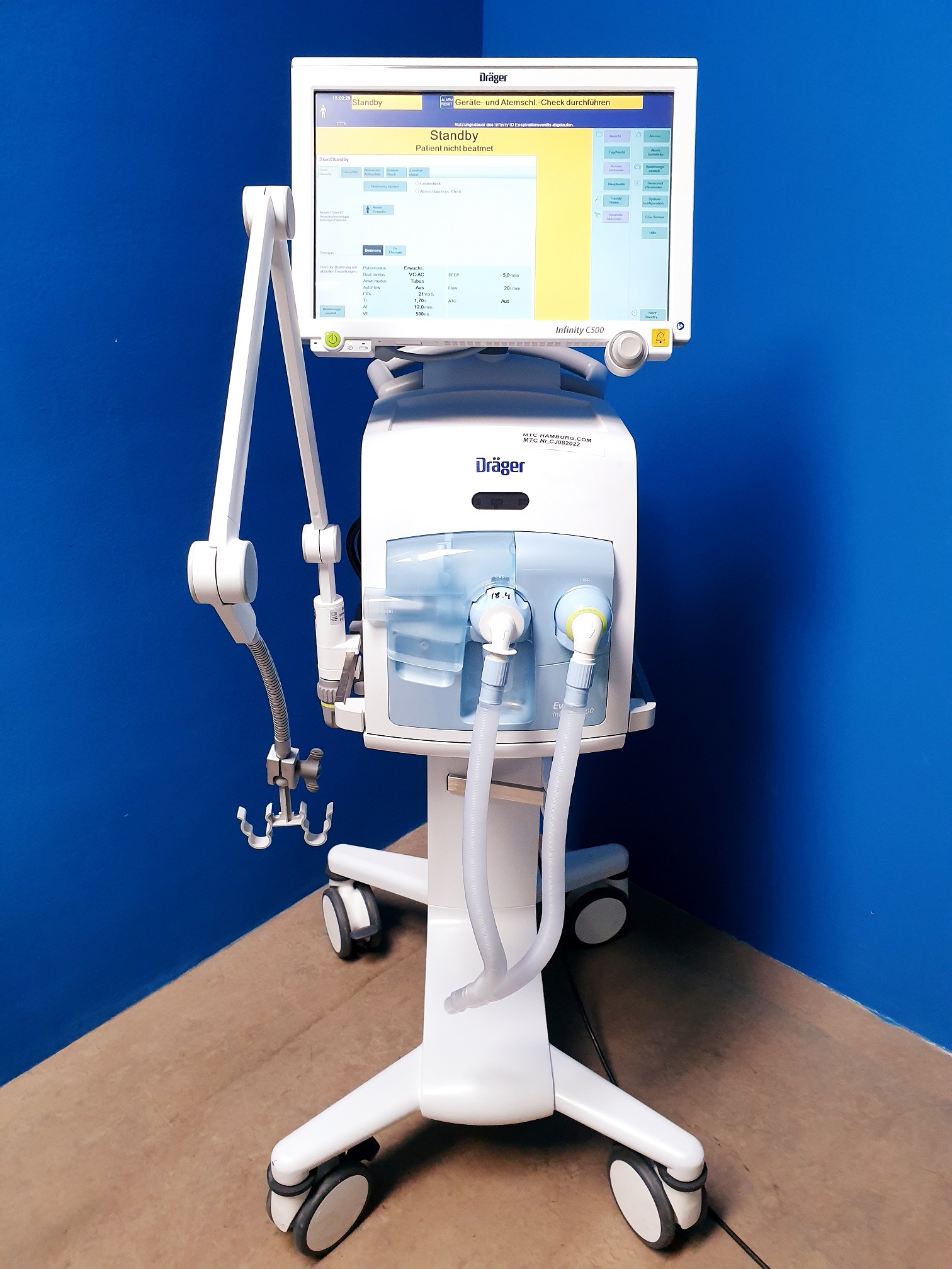 Dräger Evita V500 Evita Infinity V500 – Infinity C500 – DOM 2015