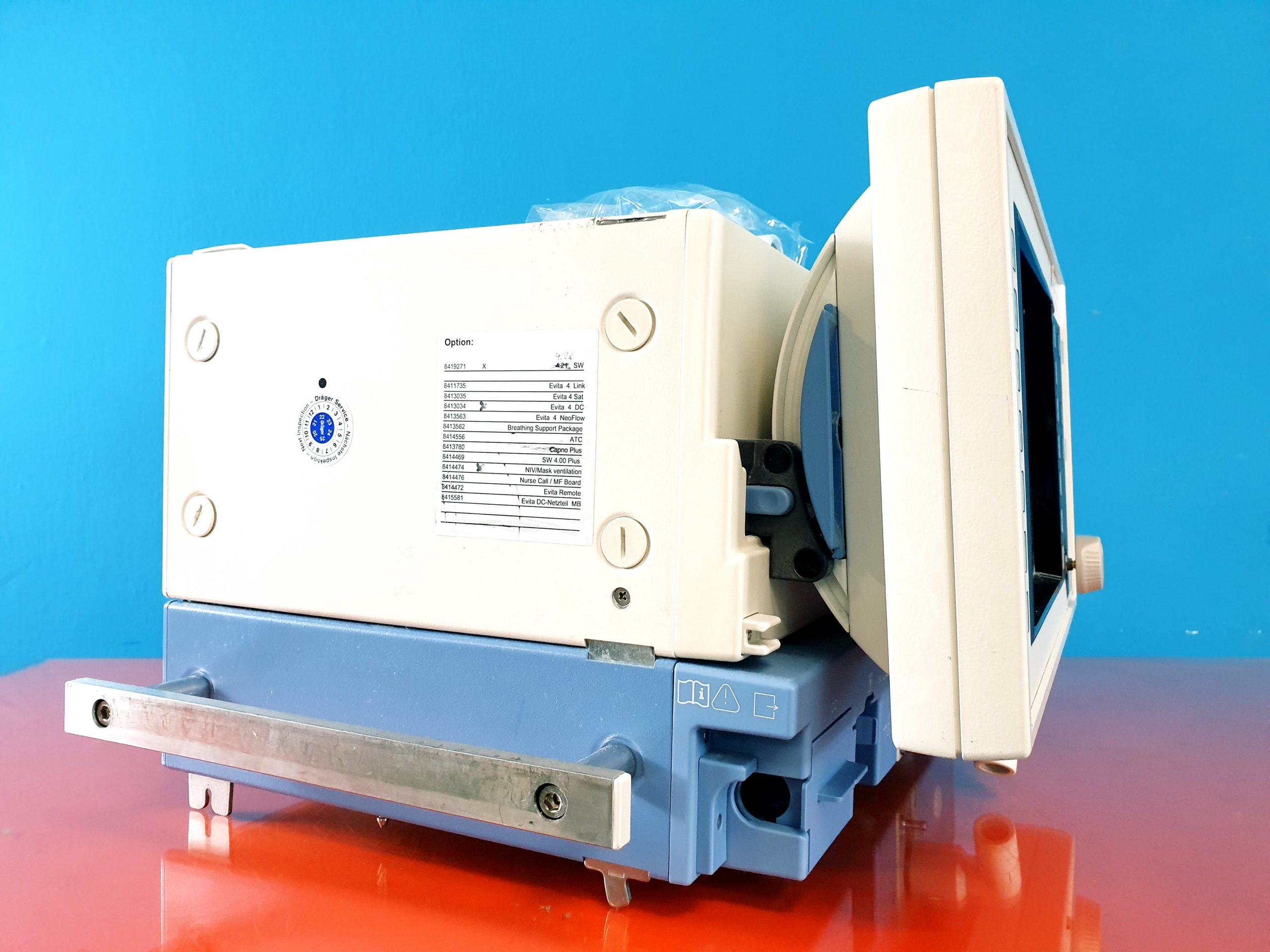 Draeger Evita 4 Ventilator // Beatmungsgerät SW: 4.26 Ohne Gestell