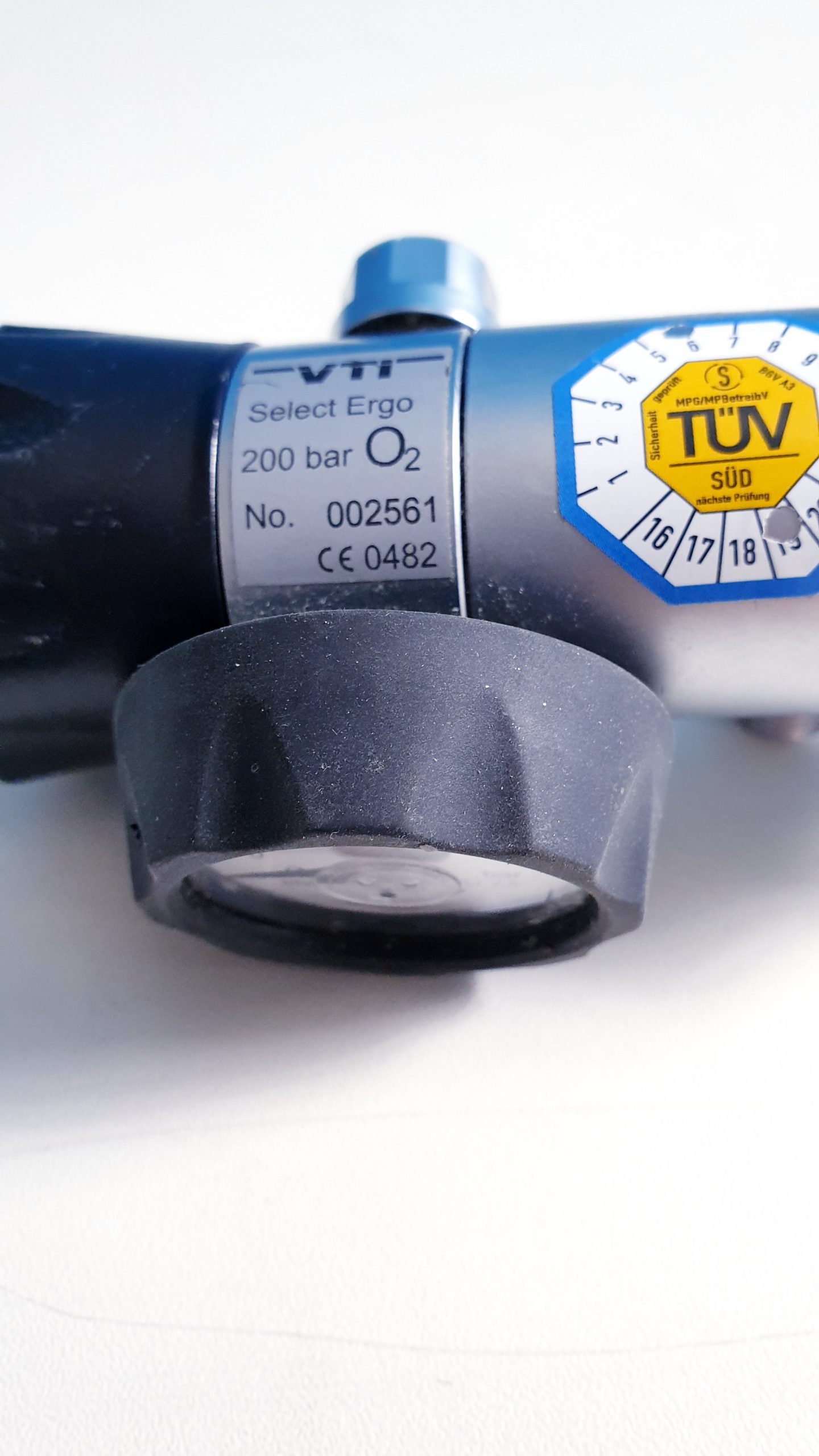 VTI Druckminderer SELECT Ergo MANOMETER 200 BAR