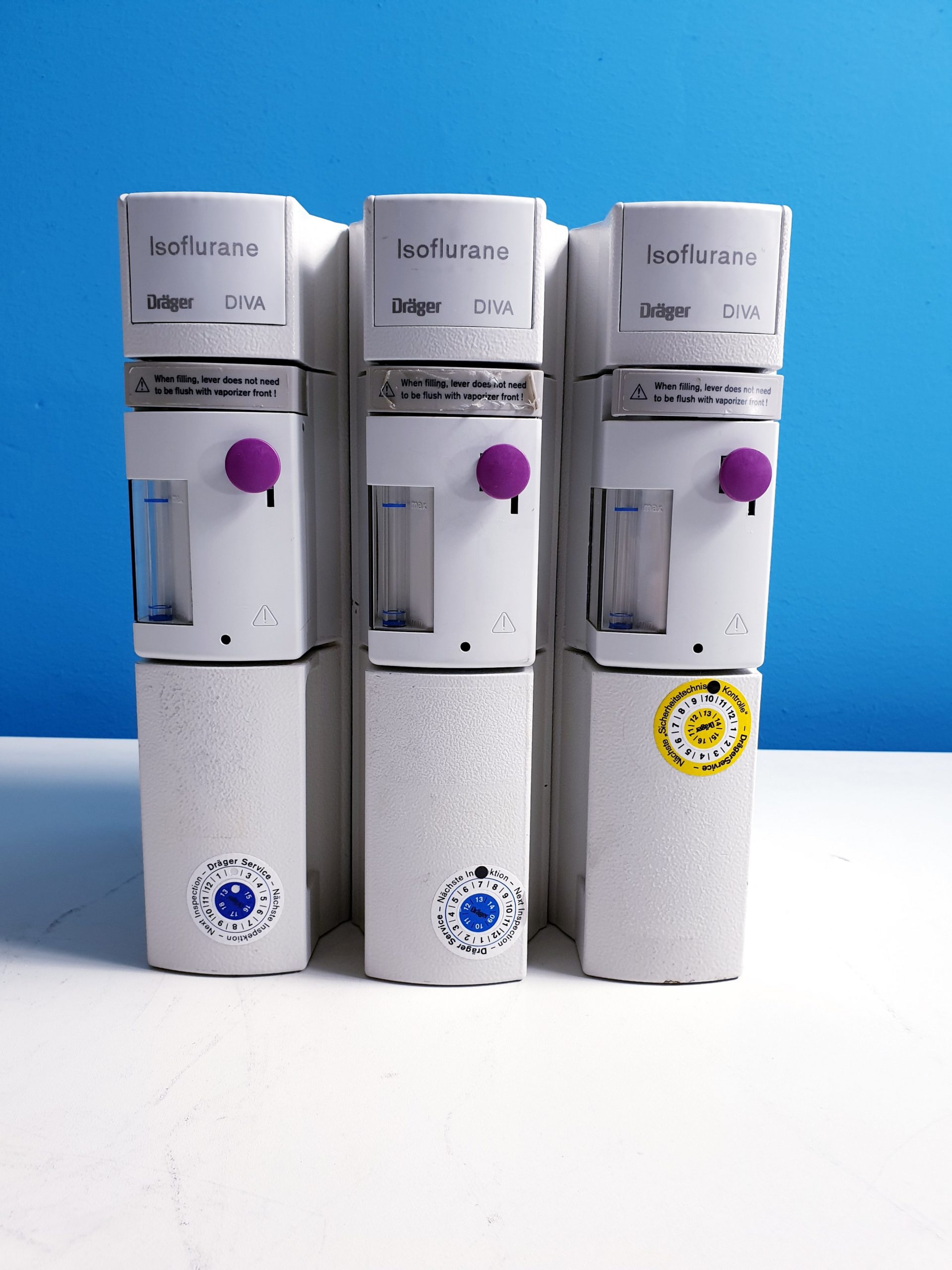 Dräger // Draeger Isoflurane Vapor DIVA für Dräger Zeuss, … Hardwäreversion 1.02