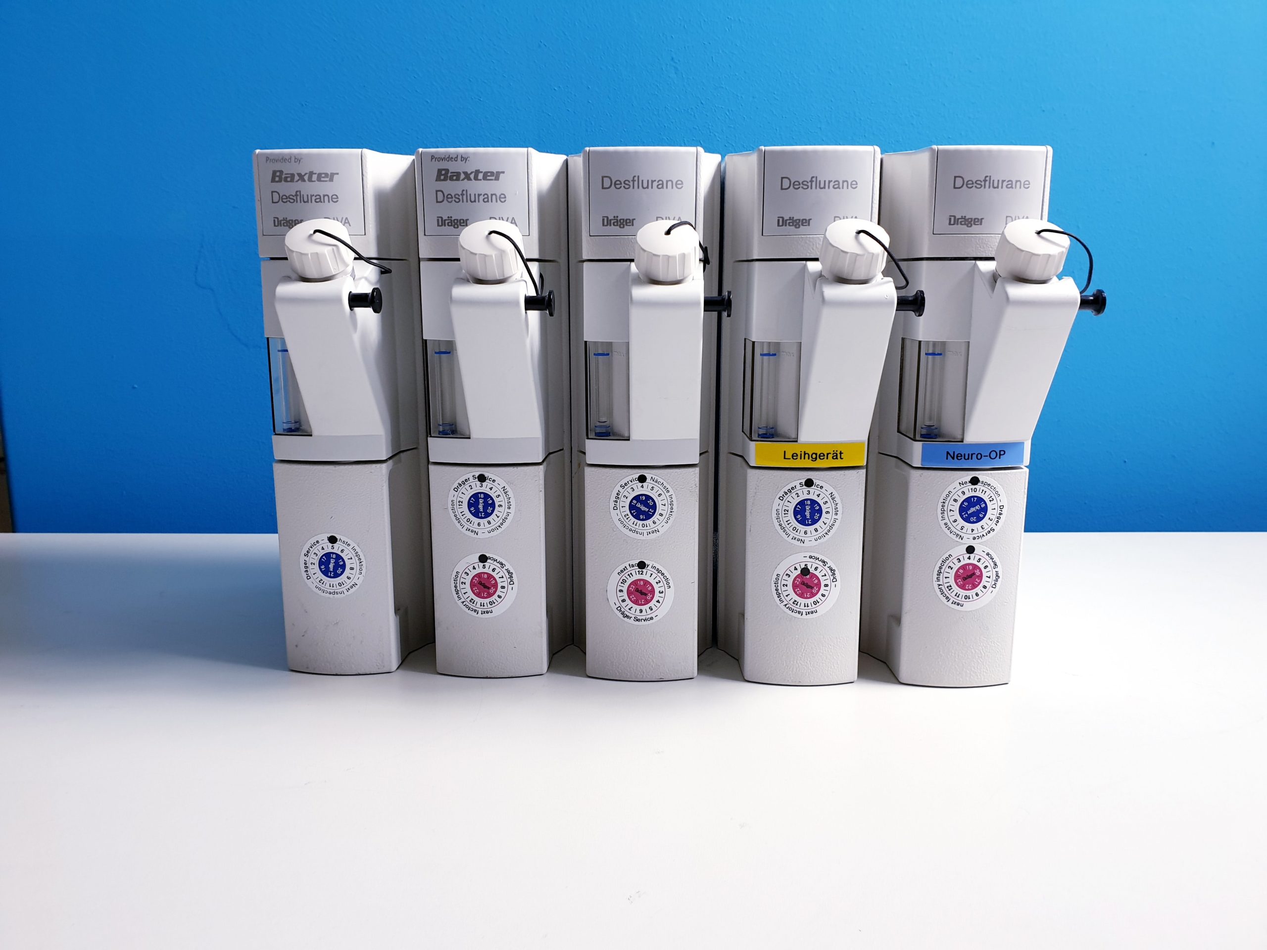 Dräger // Draeger Desflurane Vapor DIVA Narkosemittelverdampfer für ZEUS, … Hardwareversion 1.02