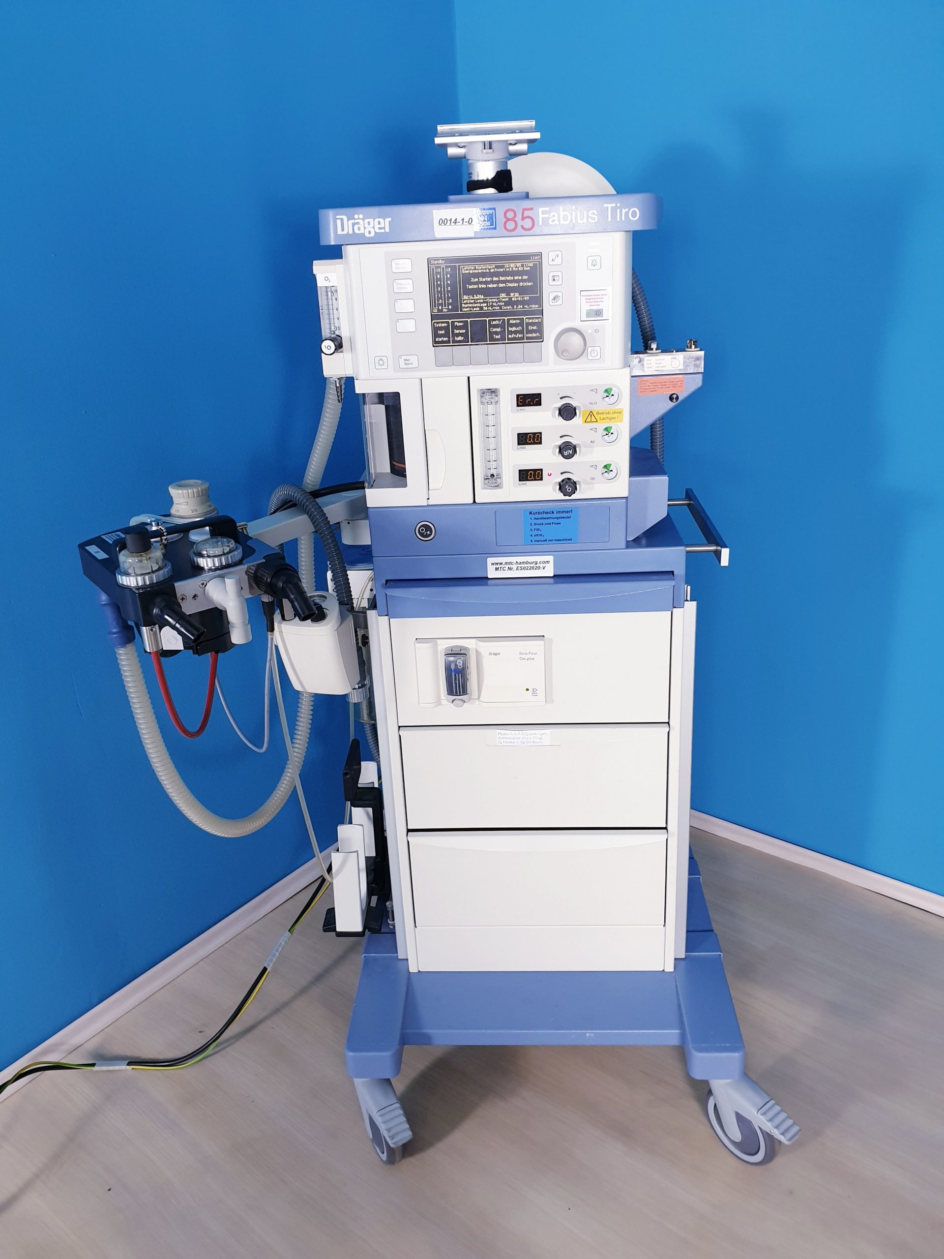 Dräger // Draeger Fabius Tiro SW. 3.34a mit Scio Four Oxi plus