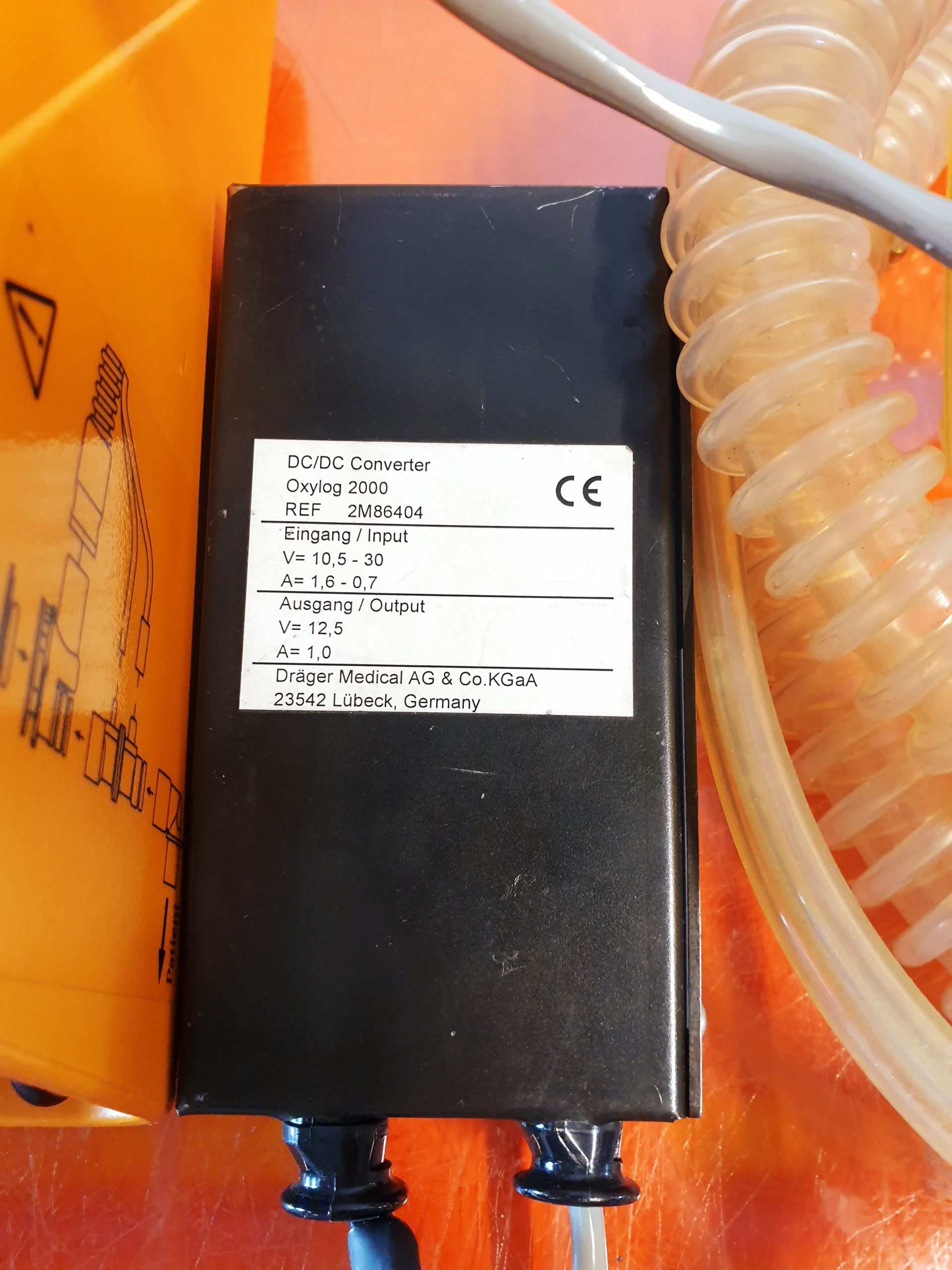 Dräger / Draeger Oxylog 2000 Beatmungsgerät / Emergency Ventilator