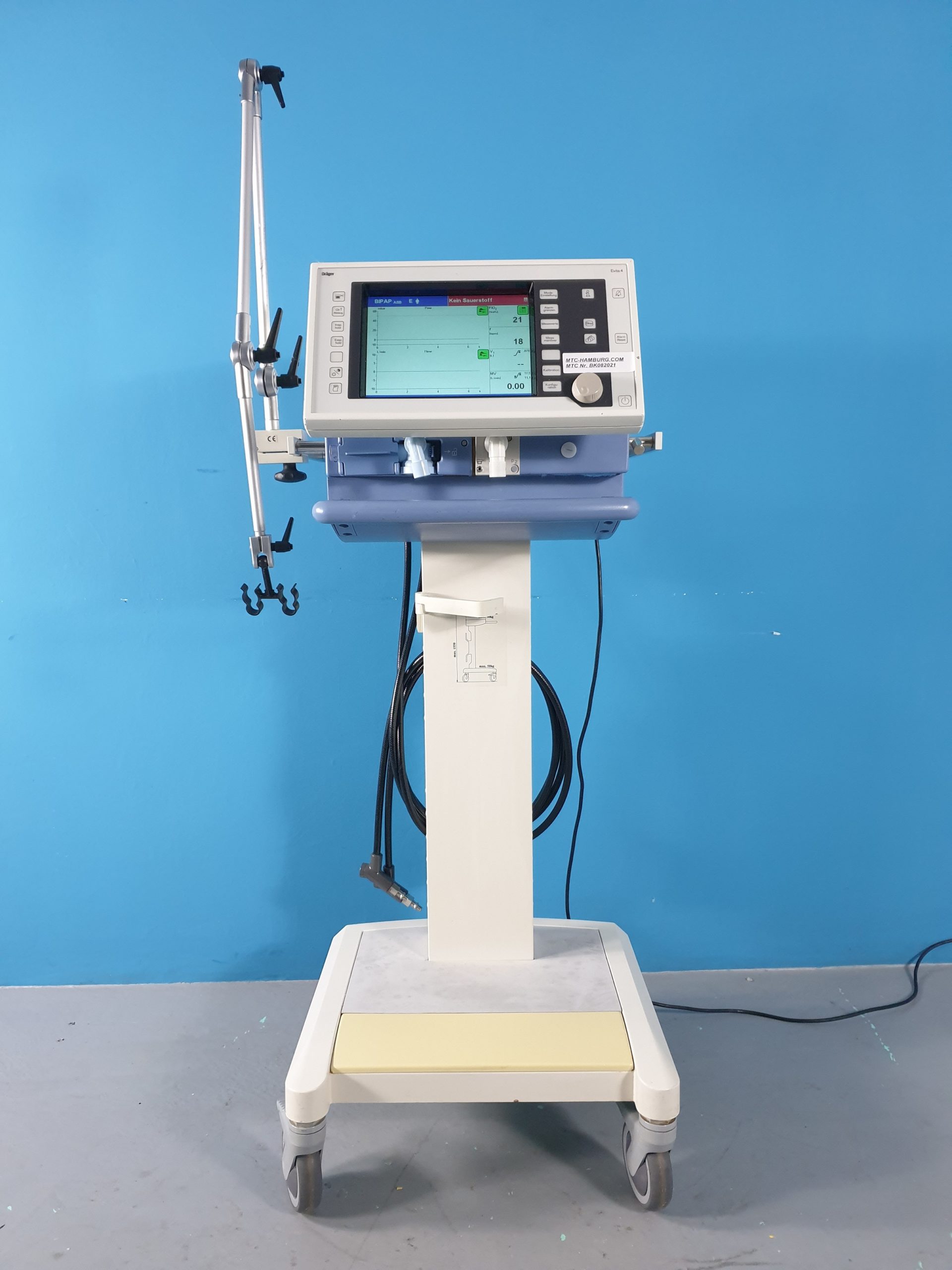 Draeger Evita 4 Ventilator // Beatmungsgerät SW:. 4.26