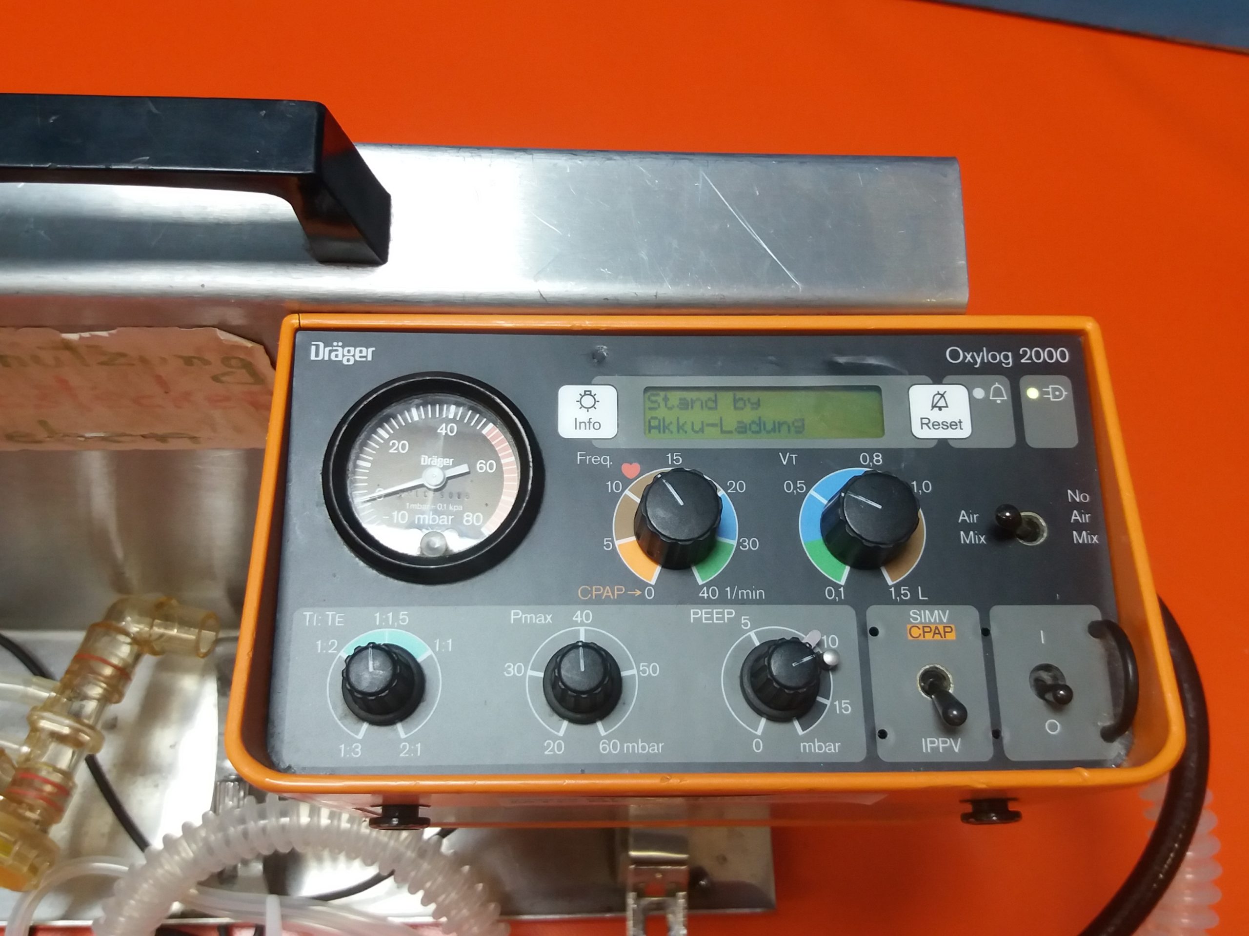 Dräger // Draeger Oxylog 2000 Beatmungsgerät / Emergency Ventilator