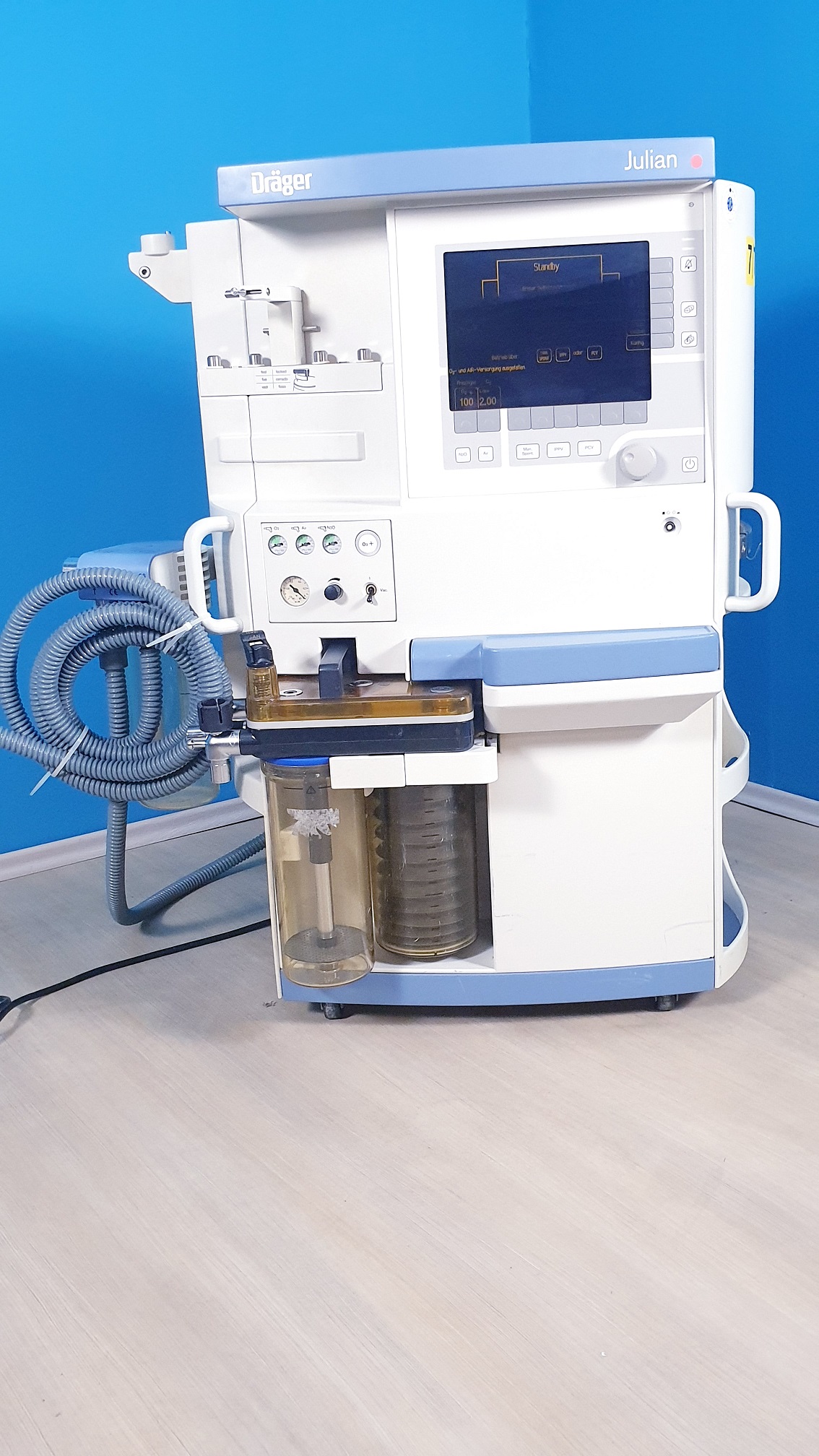 Dräger Julian Narkosegerät Wandnarkosegerät Wandmontage