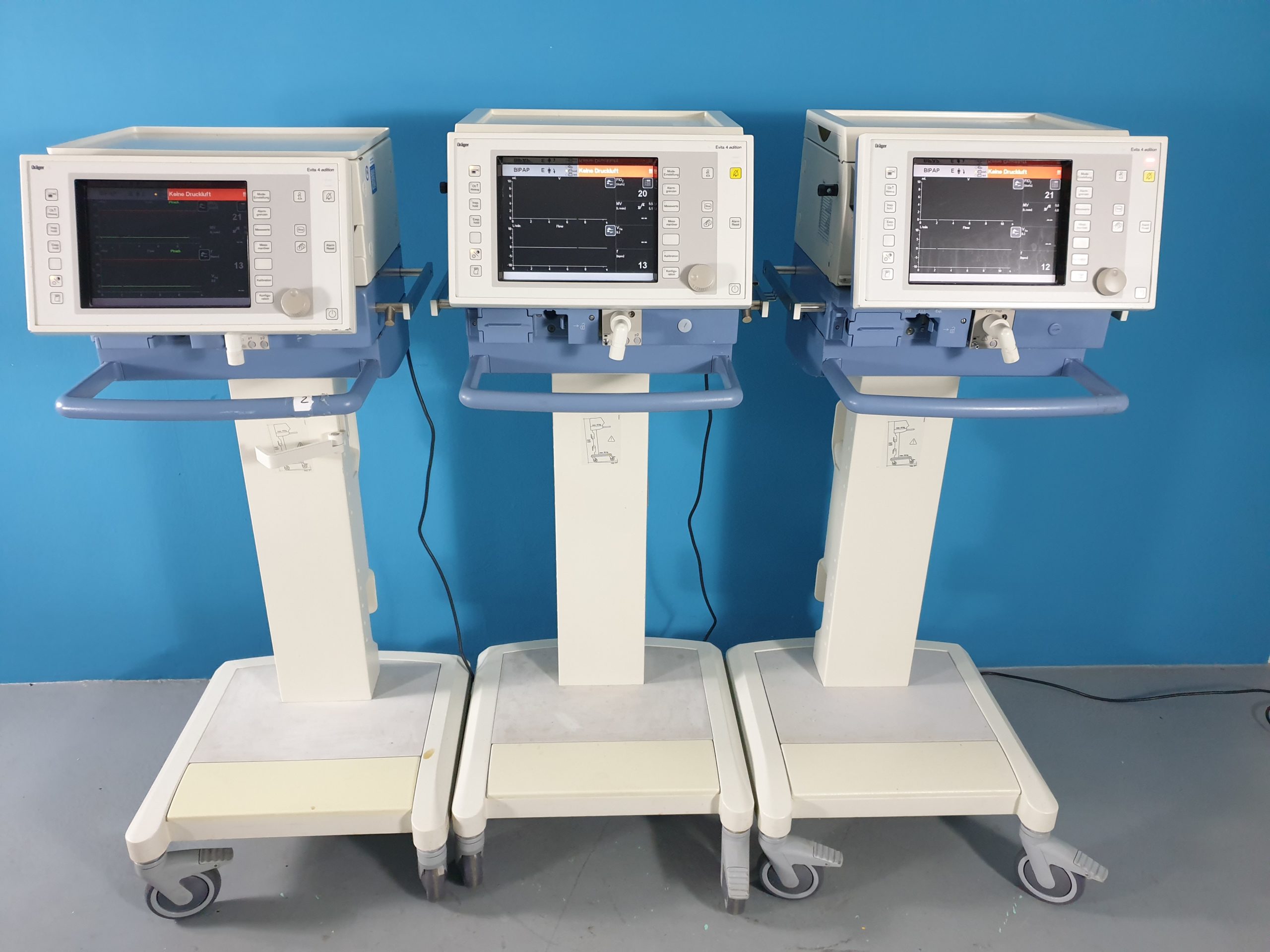 Draeger Evita 4 Edition Ventilator // Beatmungsgerät SW 4.24