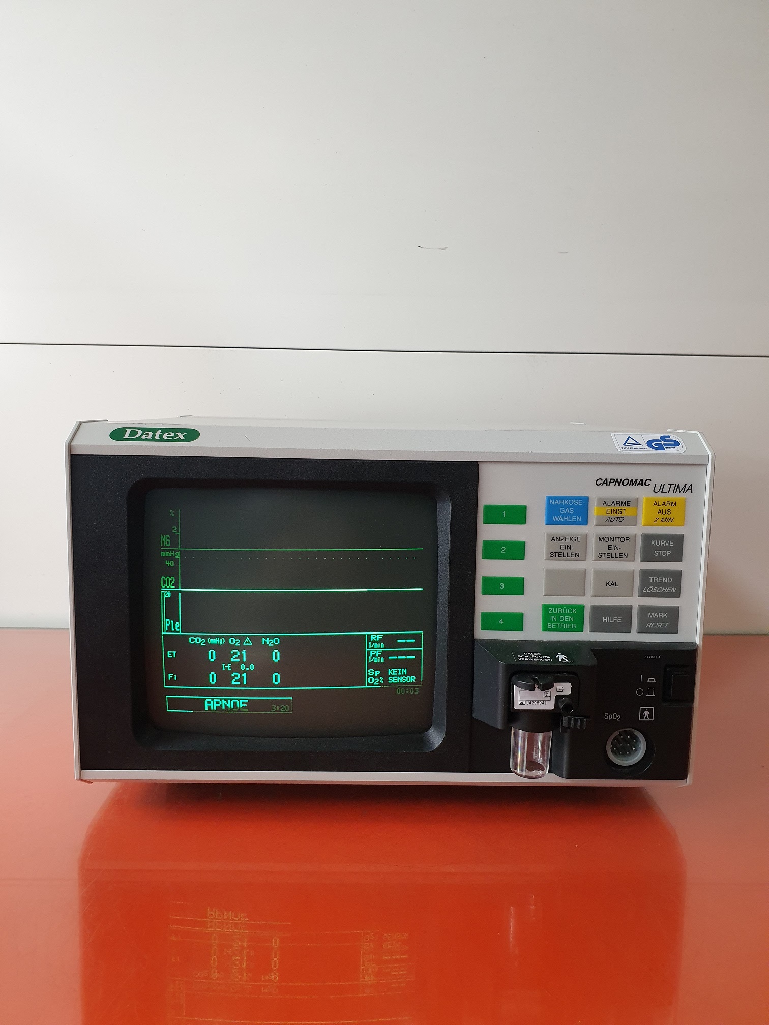Datex Ultima Gas-Monitor Iso, Hal, Sevo, Enf, Sevo,