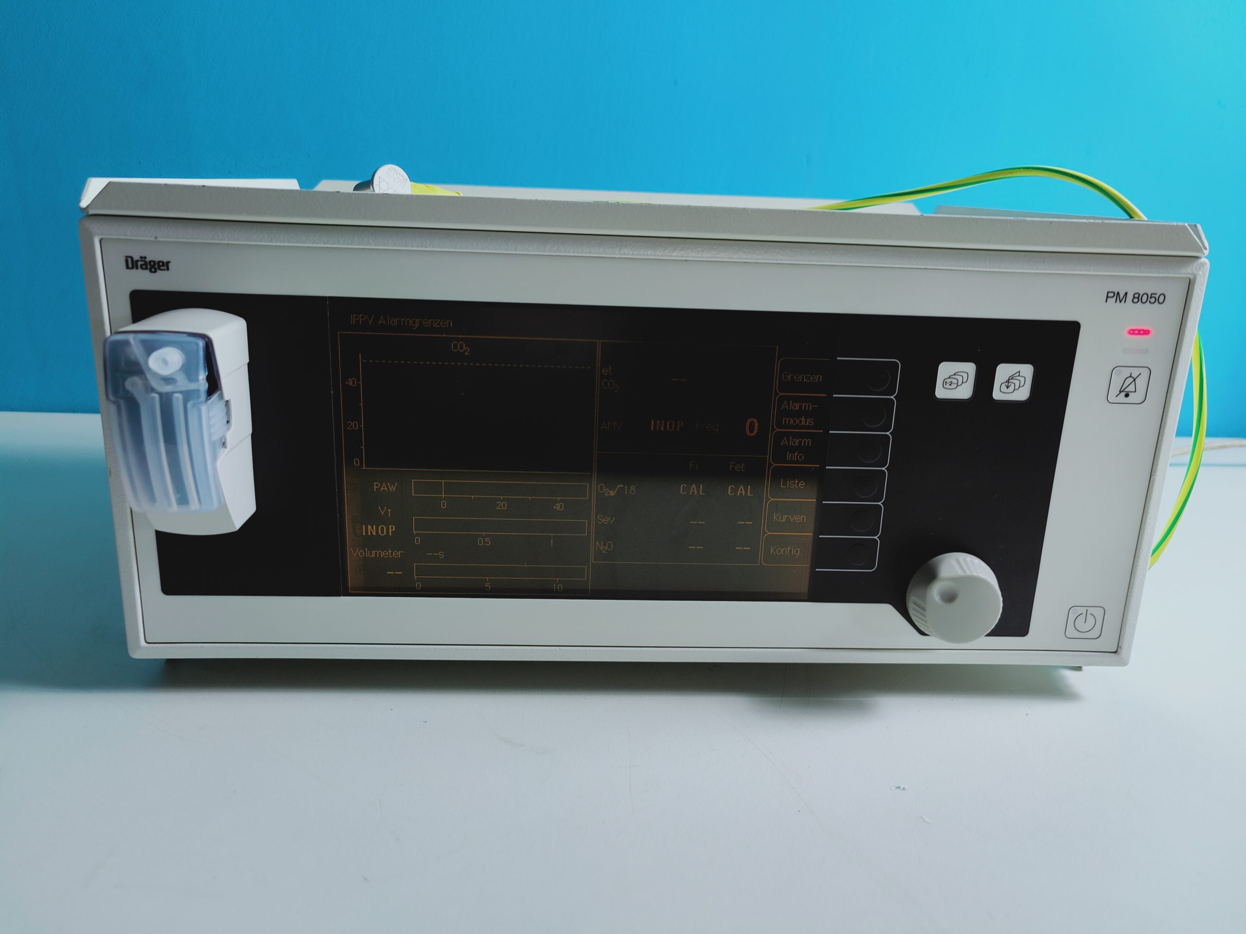 Dräger PM 8050 // PM8050 Narkosegasmonitor, Atemgasmonitor