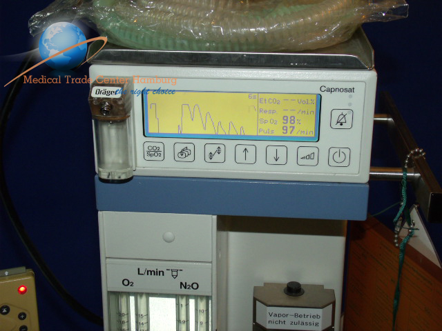 Dräger Sulla 808 Capnosat, Volumeter 3000 , Oxydig, ……