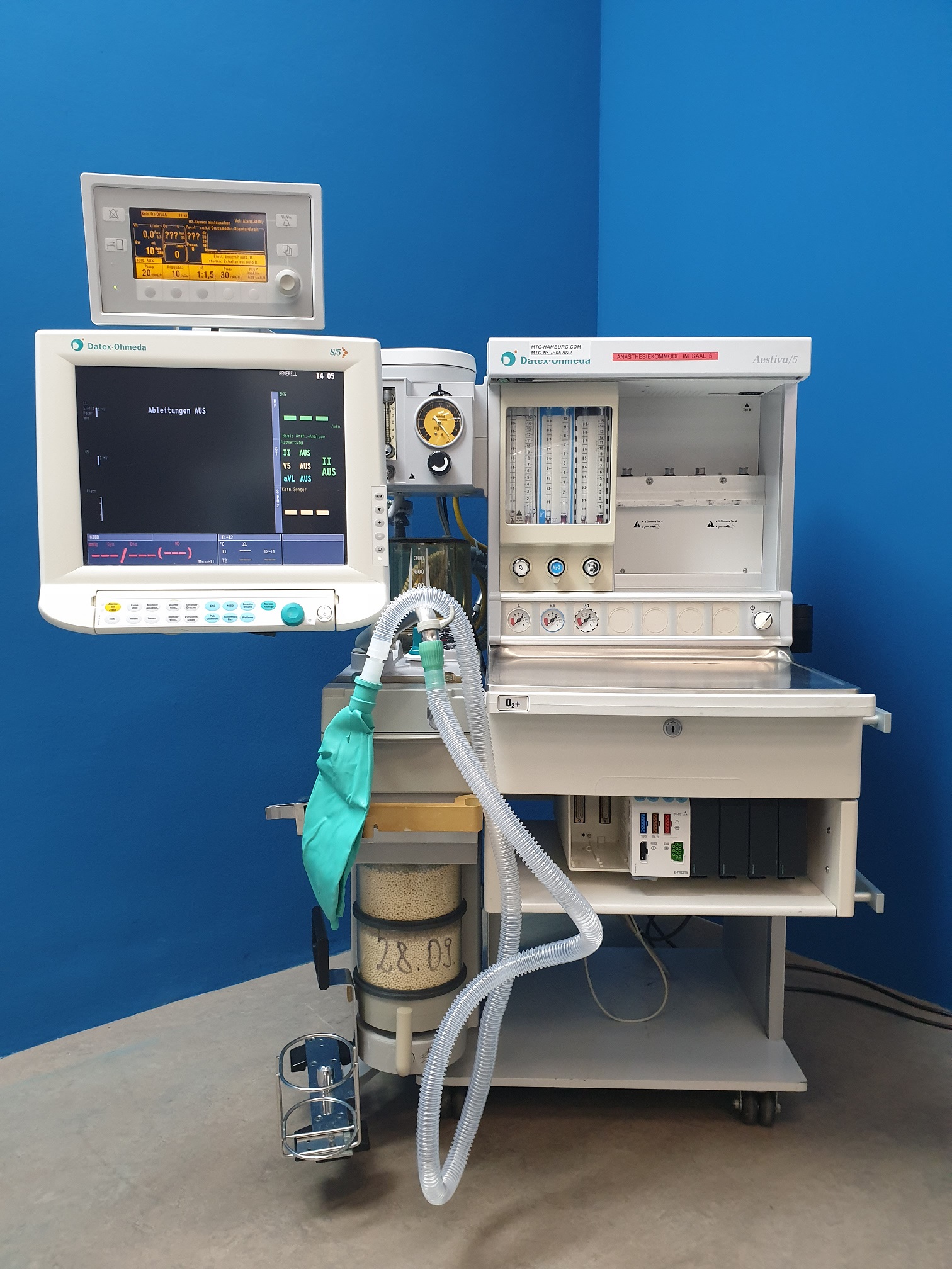 Datex Ohmeda Aestiva/5 // Aestiva 5 mit S5 Monitor und E-PRESTN Modul
