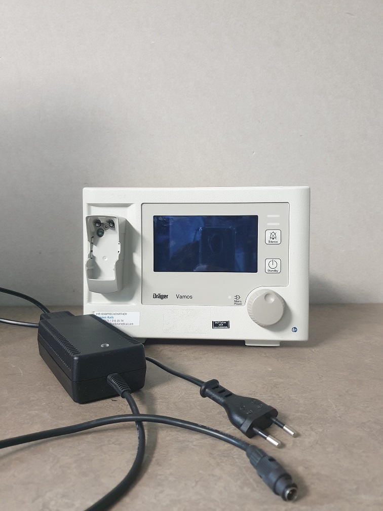 DRÄGER // Dräger // Draeger Vamos Monitor Anästhesiegas-Monitor zur Überwachung der CO2 Konzentration, der Konzentation von N2O und der Halothan, Enfluran, Isofluran und Sevoflurane,