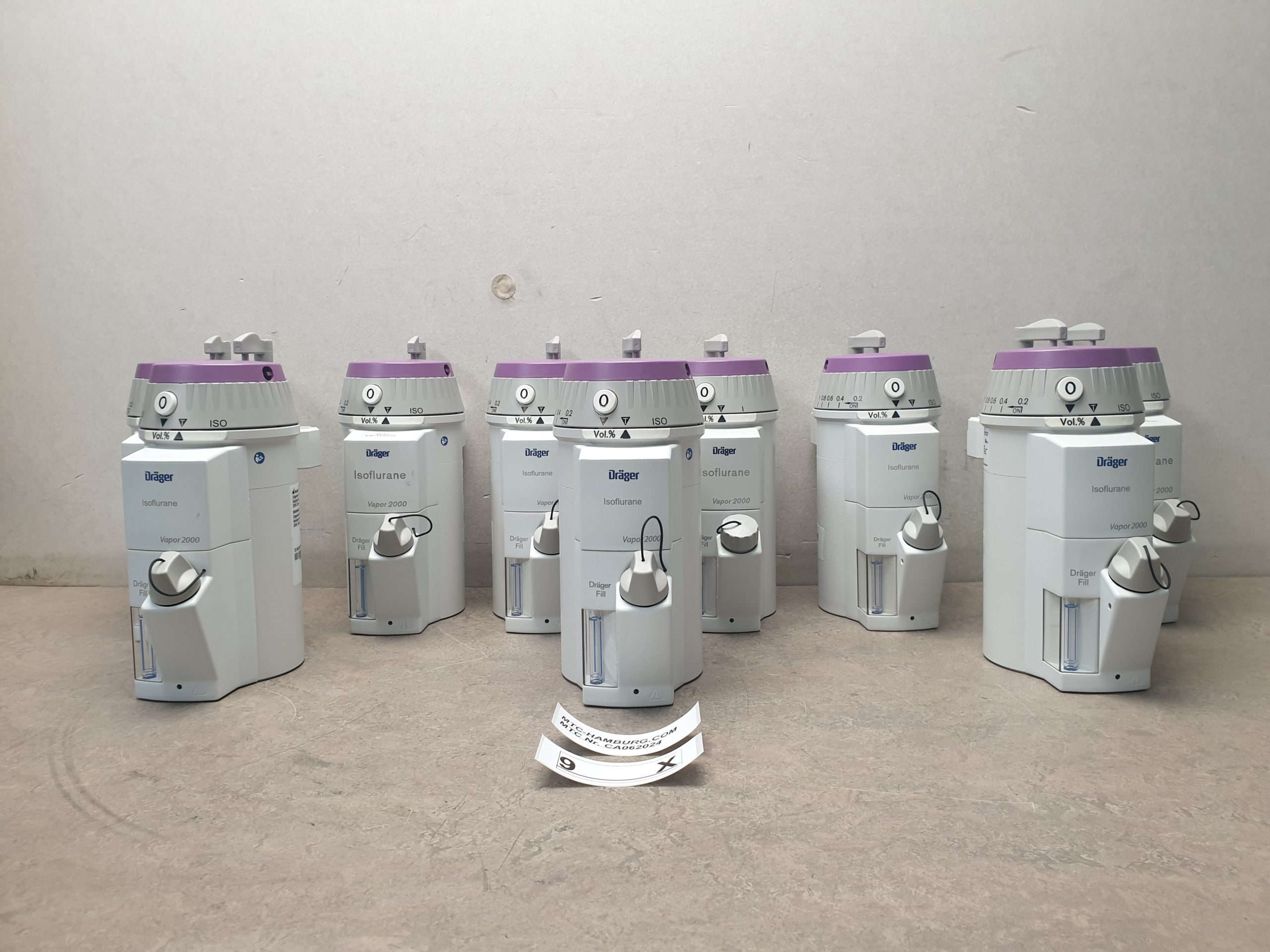 Draeger – Drager Vapor 2000 Isoflurane Verdampfer