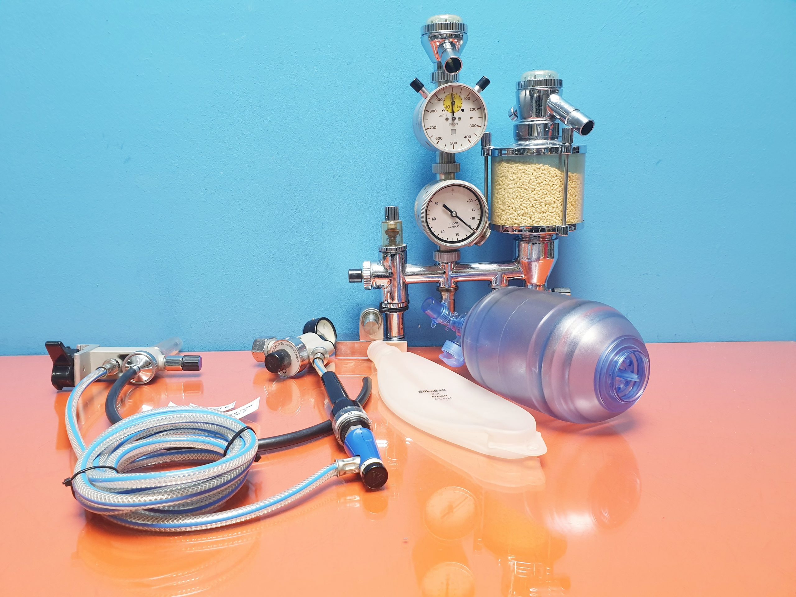 Dräger Kreisteil Volumeter, Barometer …