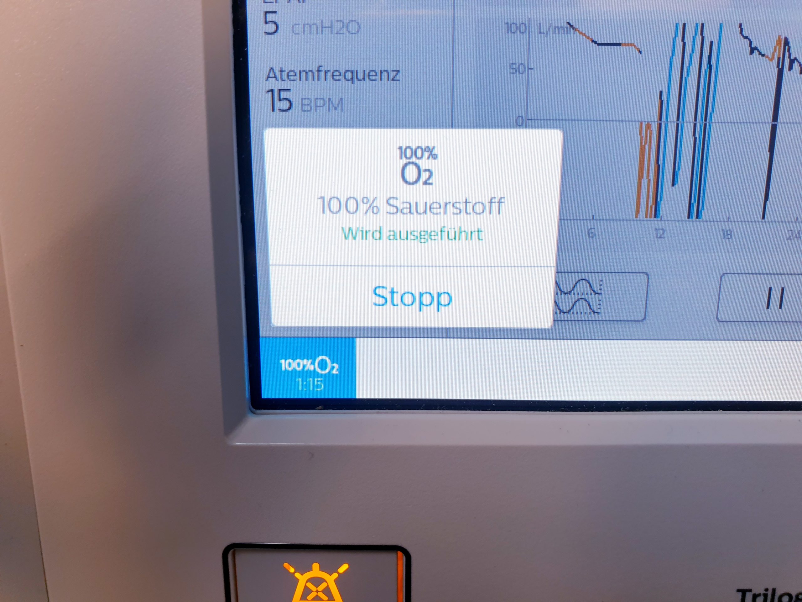 Philips Trilogy Evo Beatmungsgerät DOM 2020