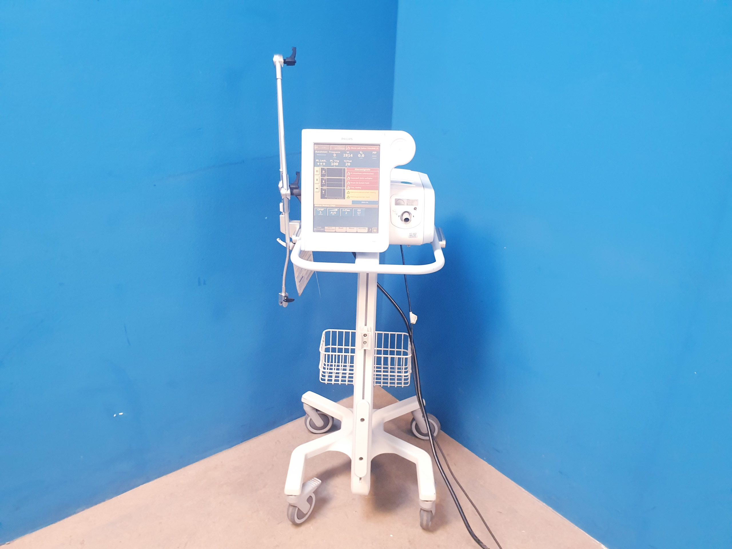 Philips Respironics V60 V 60 Beatmungsgerät Fahrbar – auf Fahrbarem Gestell