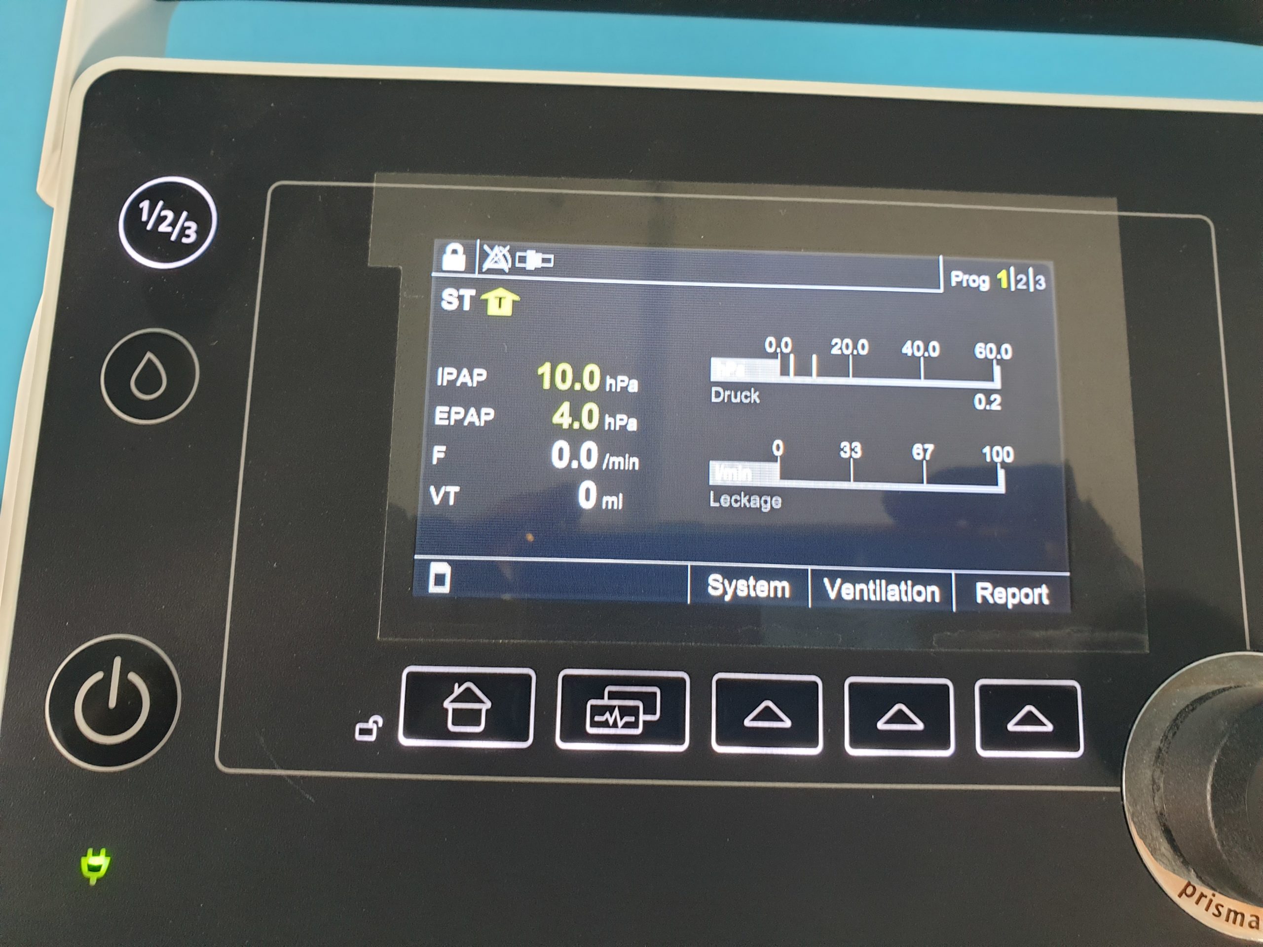 Löwenstein Medical Prisma VENT WM 120 DT Beatmungsgerät Fahrbar