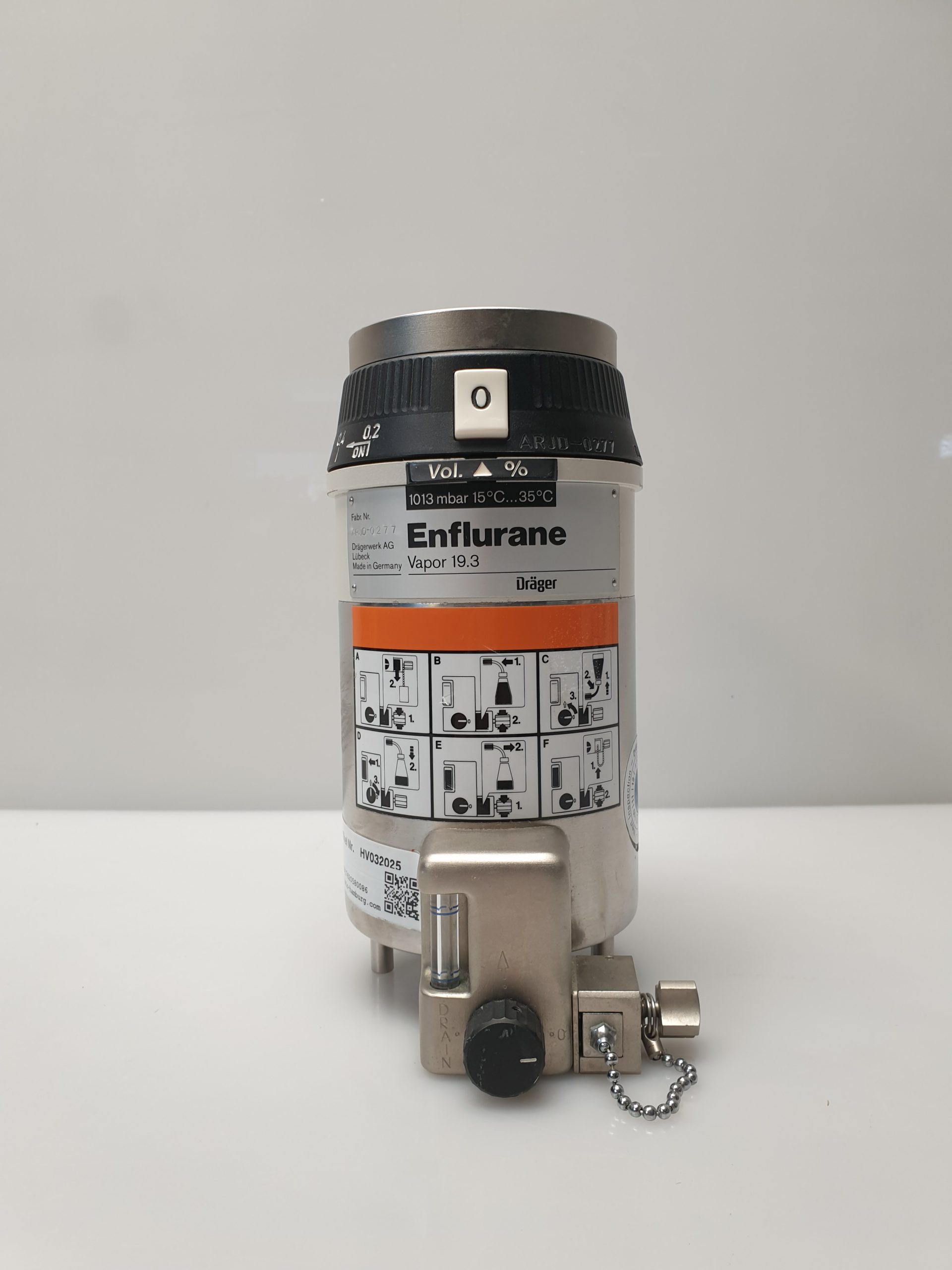 Dräger Enflurane Vapor