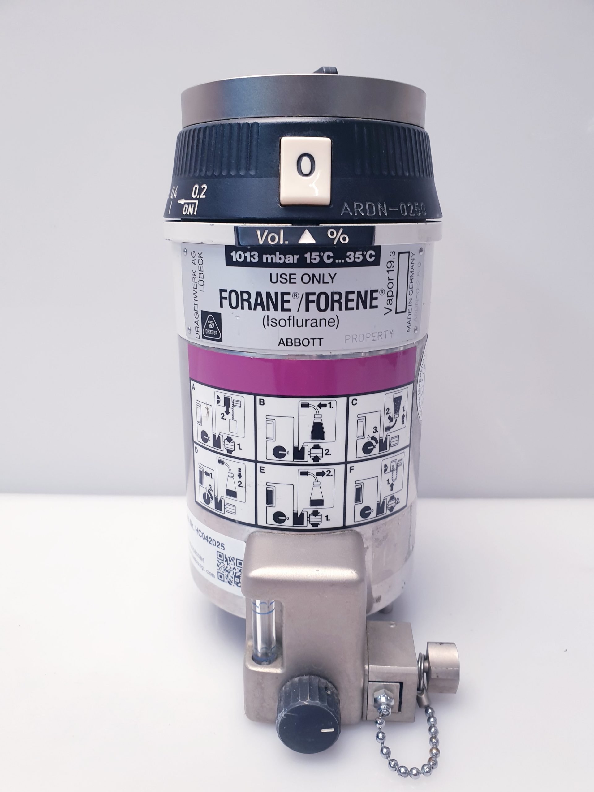 Dräger – Draeger Isofluran – Isoflurane 19.3 Iso Vapor