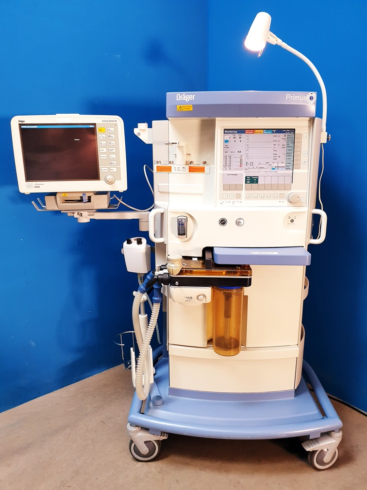 Draeger Dräger Primus Paramagnetisch – SW 4.53 + Infinity Delta Monitor – DOM 2010