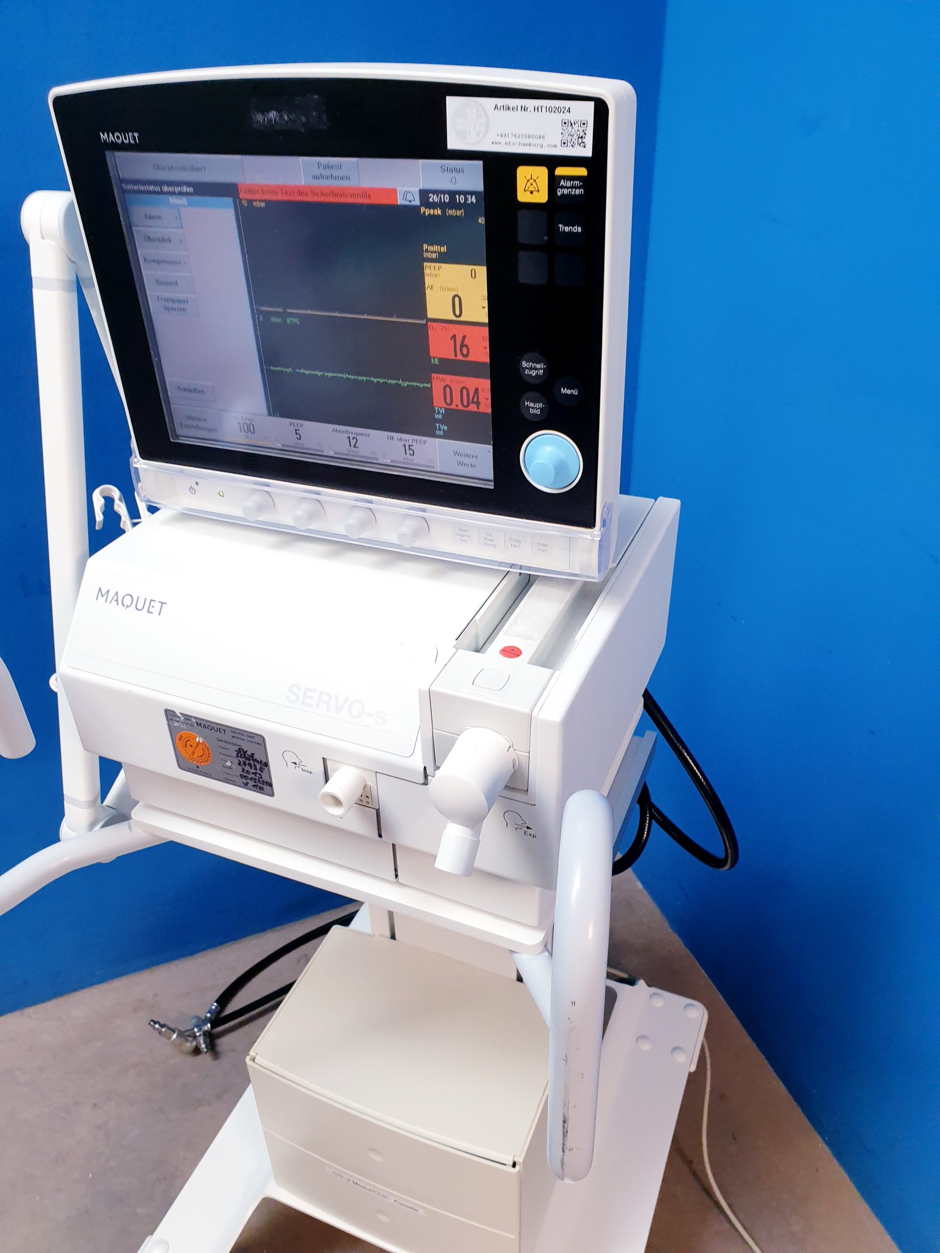 Maquet Servo S- Beatmungsgerät