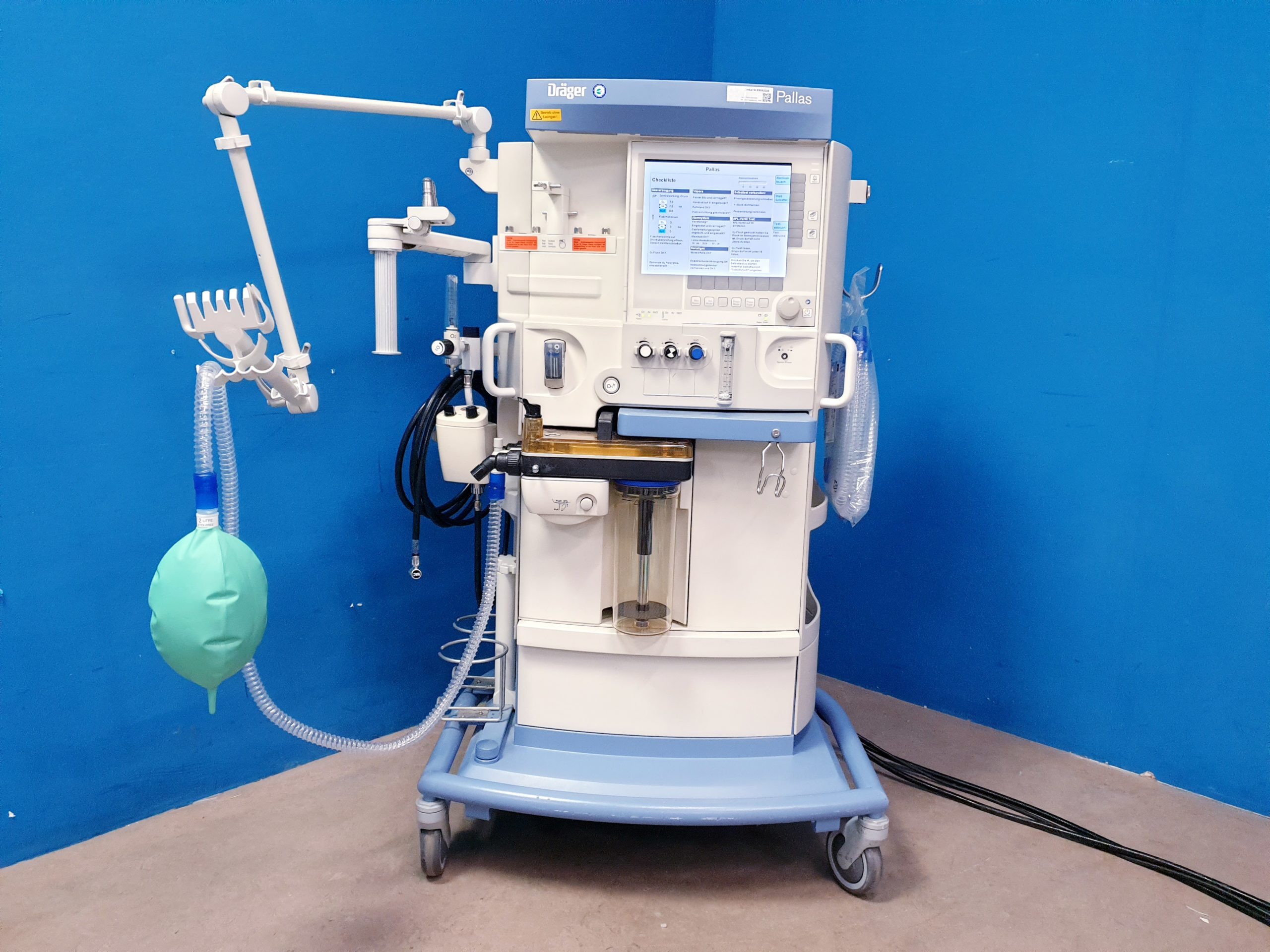 Dräger – Drager – Draeger Pallas Narkosegerät – Anaesthesie PGM Sauerstoffmessung —