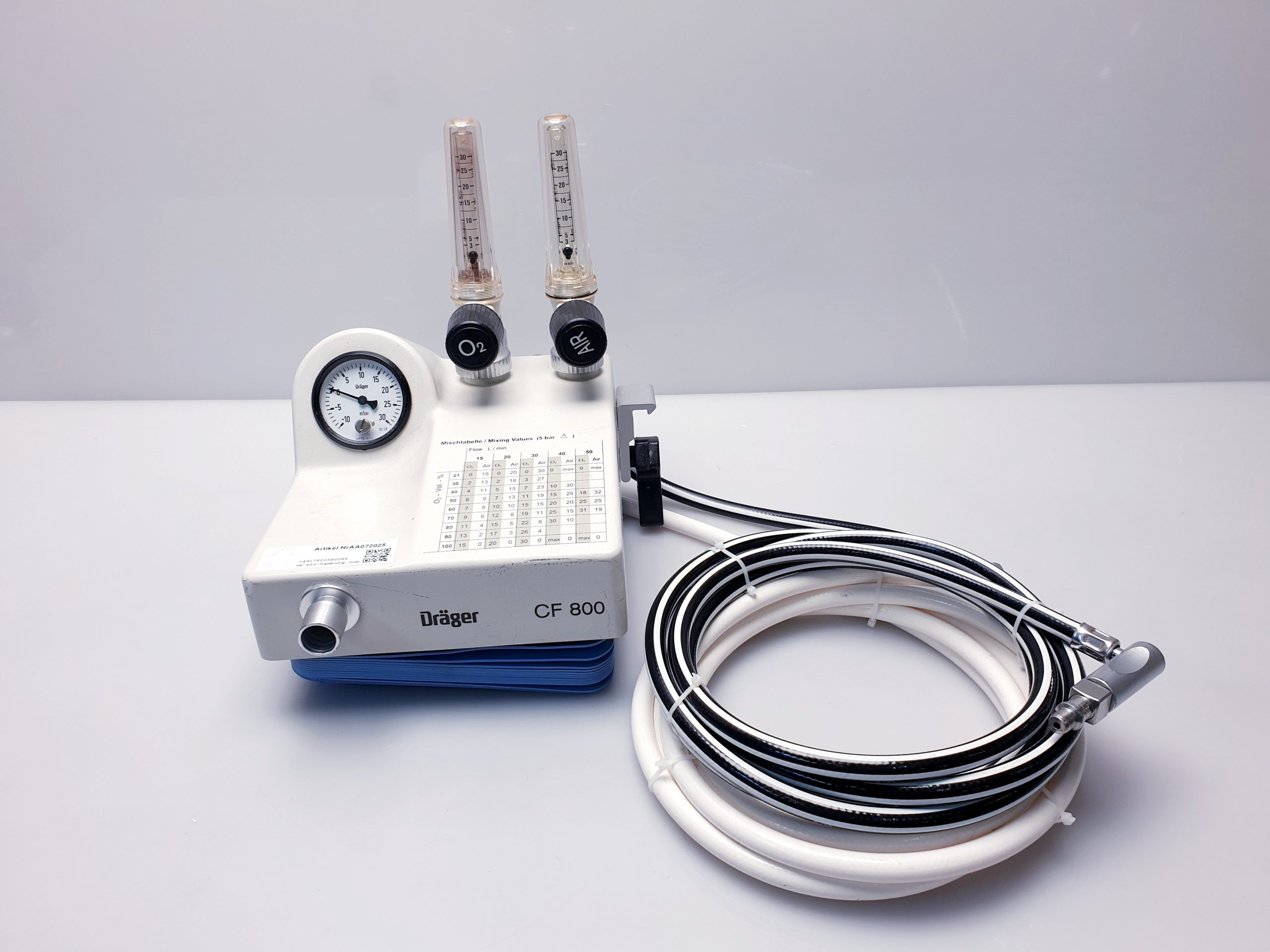 Dräger – Draeger CF 800 – CF800 CPAP Beatmungsgerät