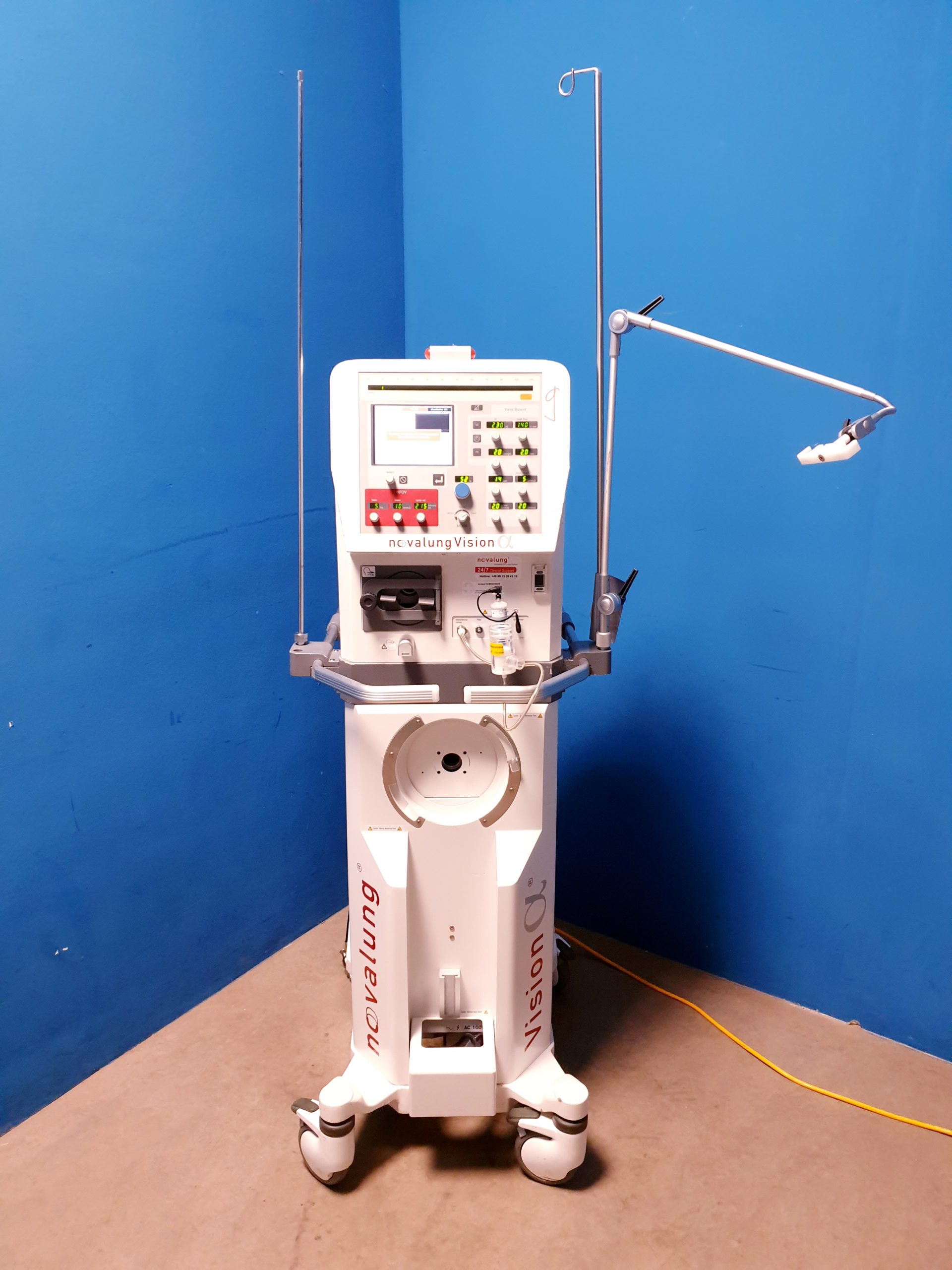 NOVALUNG Vision Alpha HIGH FREQUENCY OSCILLATORY VENTILATION