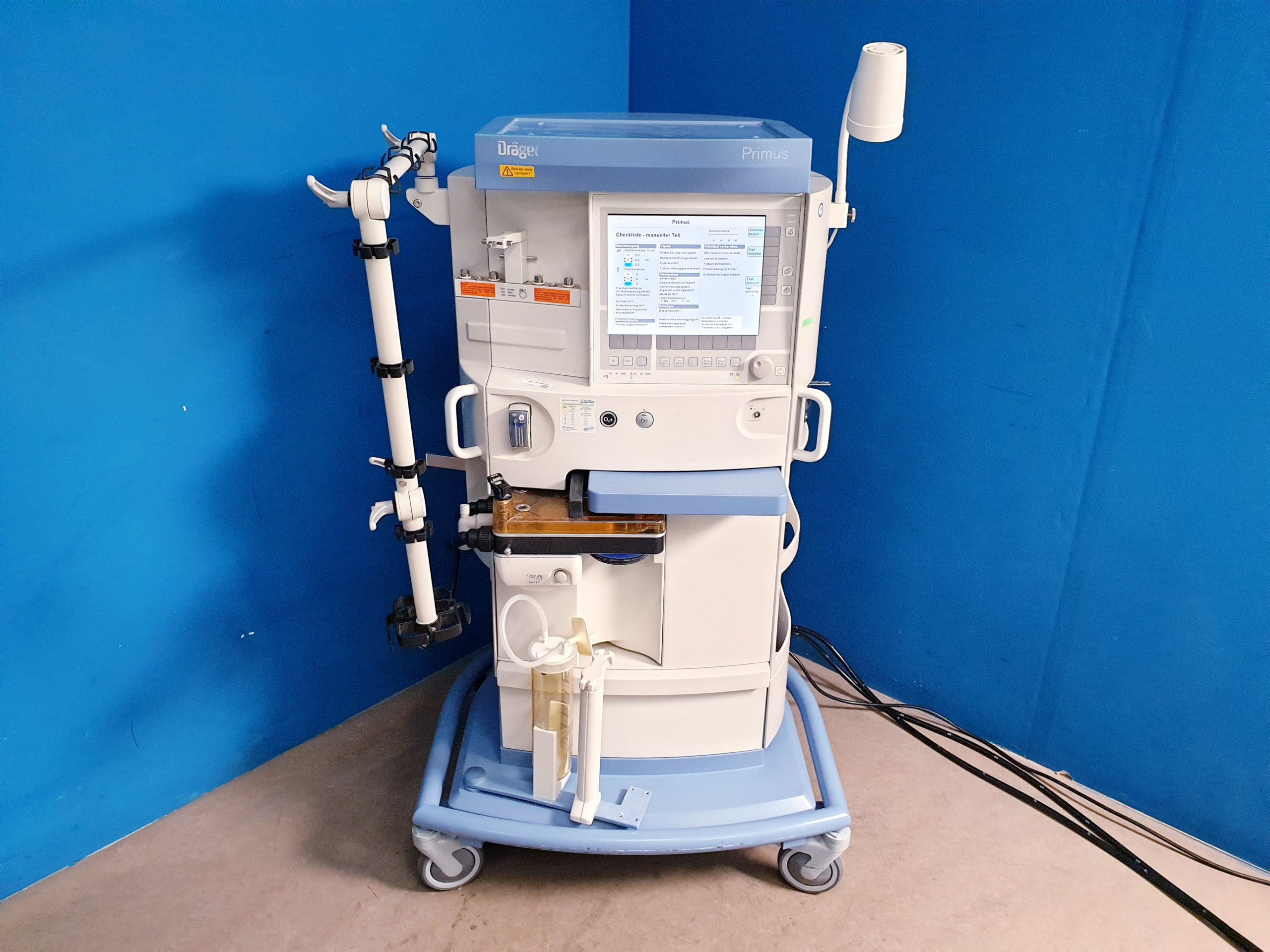 Draeger Dräger Primus PGM SW 4.53 Refurbischet + Gerätebuch + STK -Sofort Einsatzbereit
